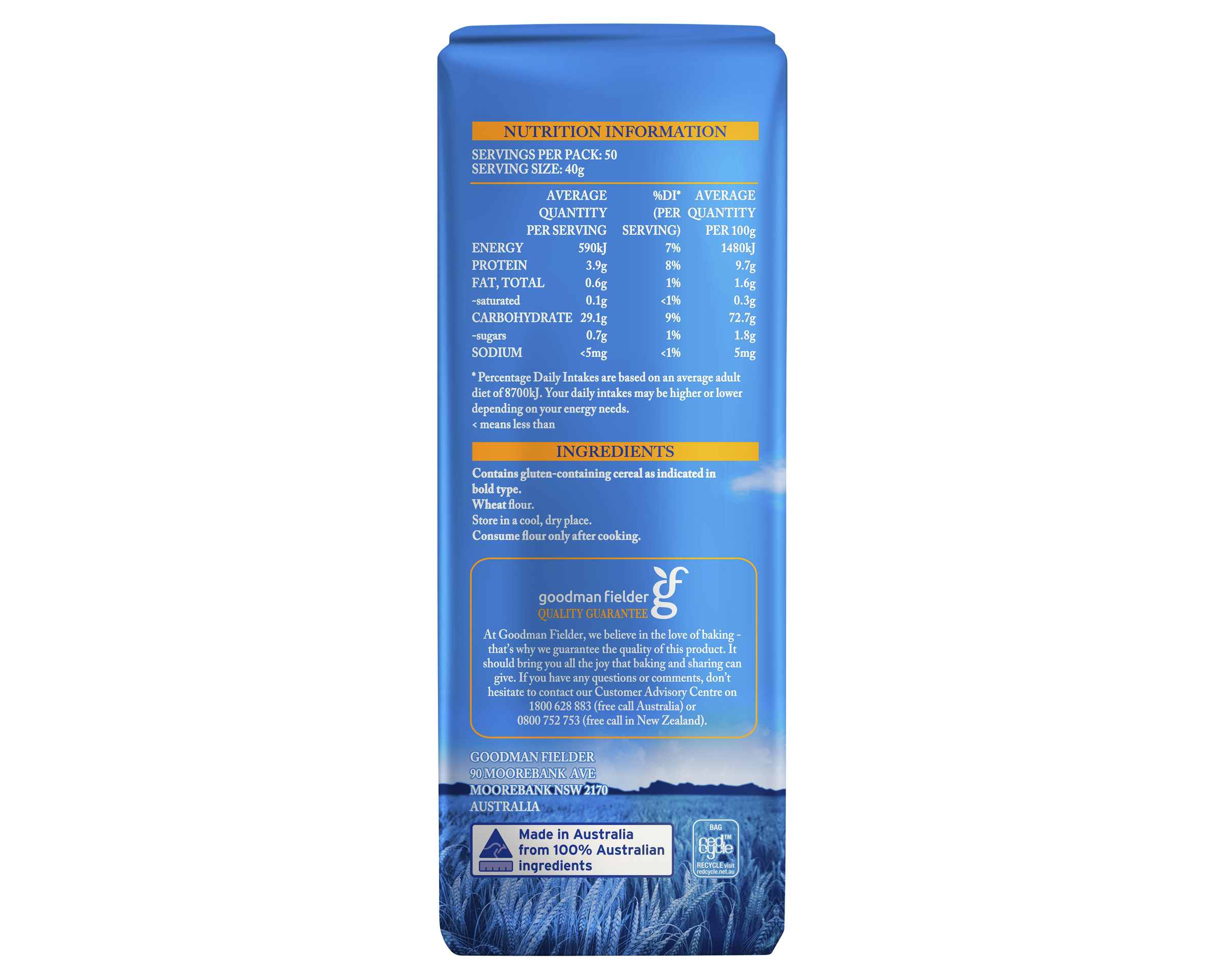 White Wings Flour Plain 5 kg