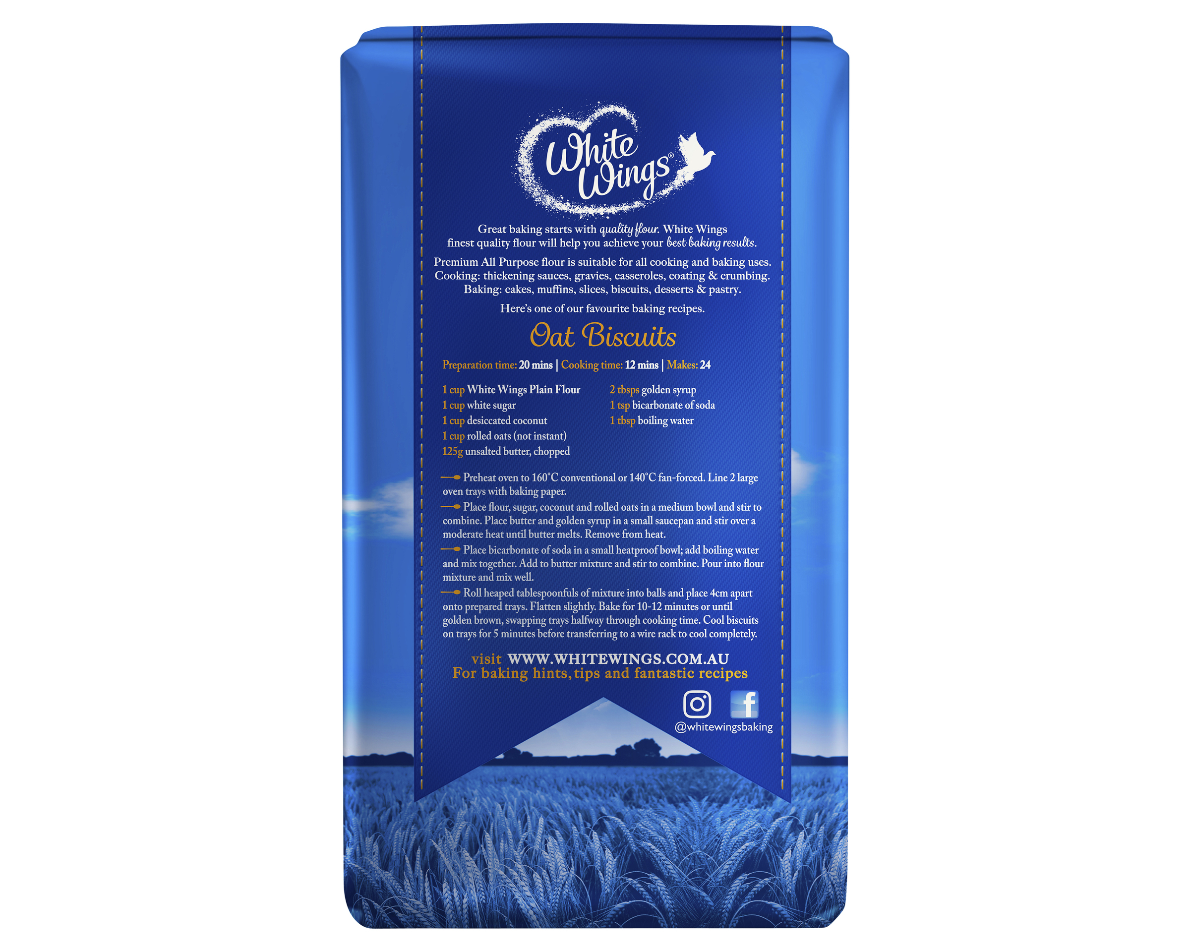 White Wings Flour Plain 5 kg