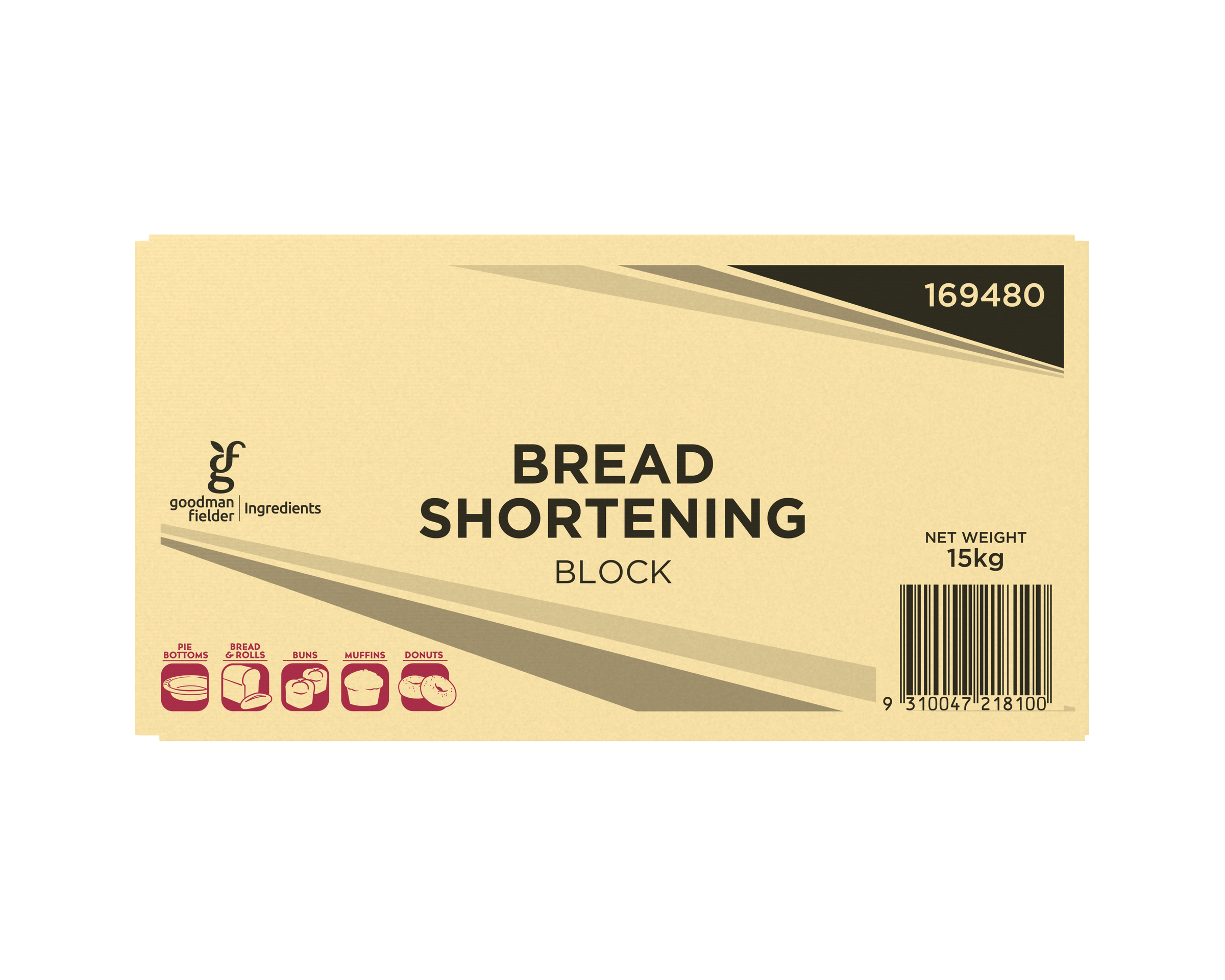 GF Ingredients Shortening Bread 15 kg