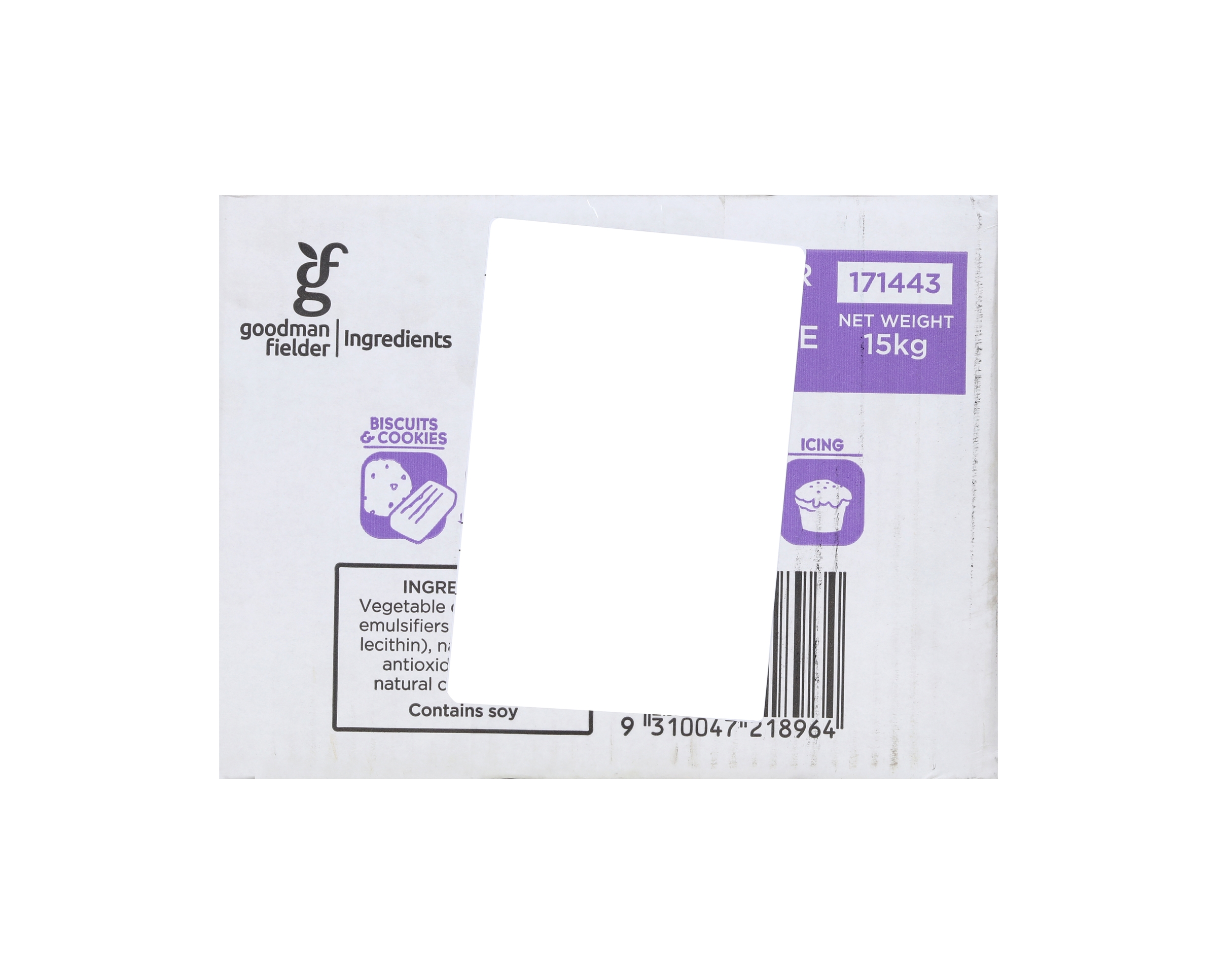 GF Ingredients Cake Margarine Soft 15 kg