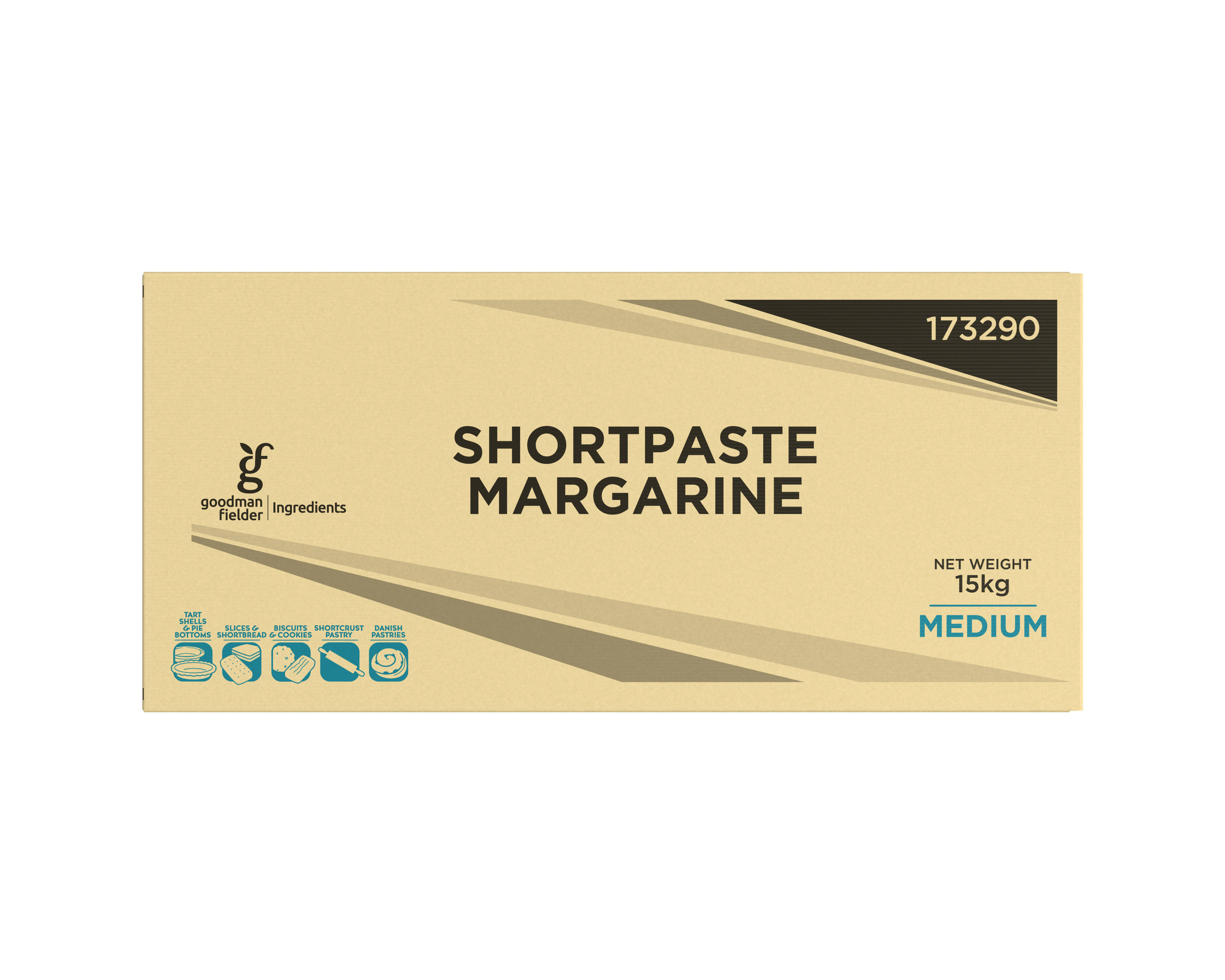 Goodman Fielder Ingredients Shortpaste Margarine Medium 15kg