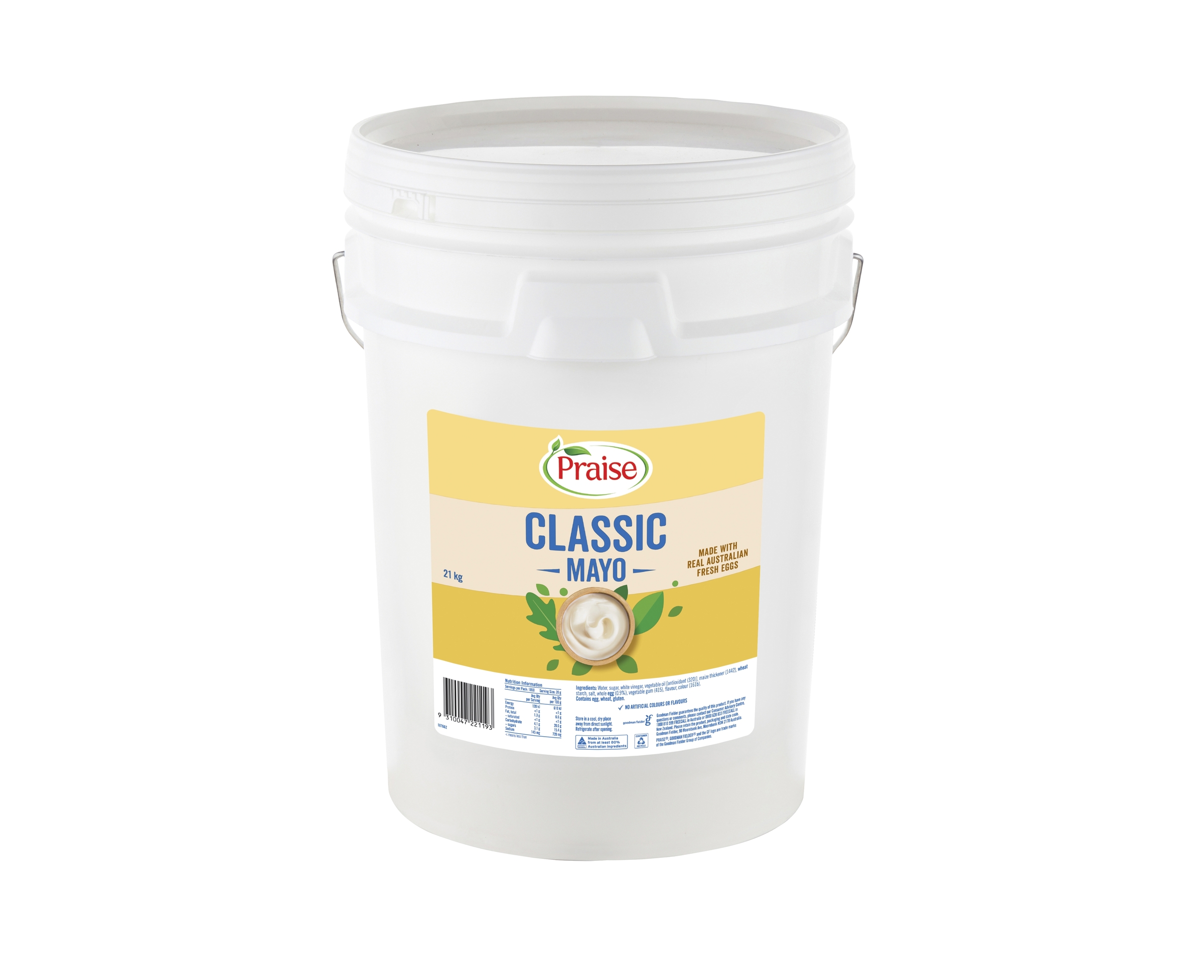 Praise Classic Mayonnaise 21 kg