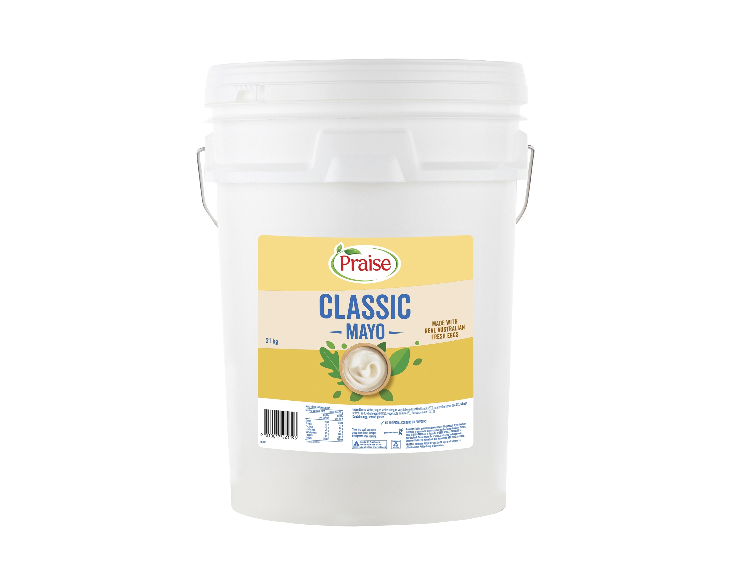 Praise Classic Mayonnaise 21 kg