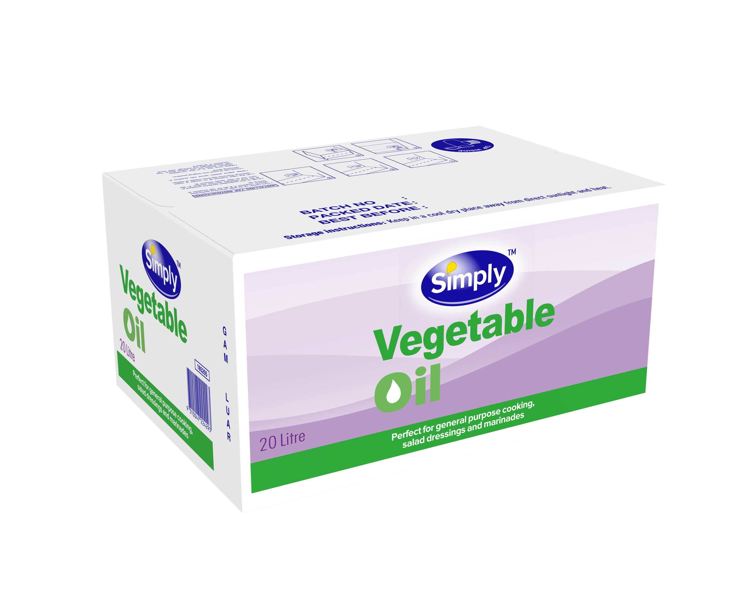 Simply Vegetable Oil 20 l