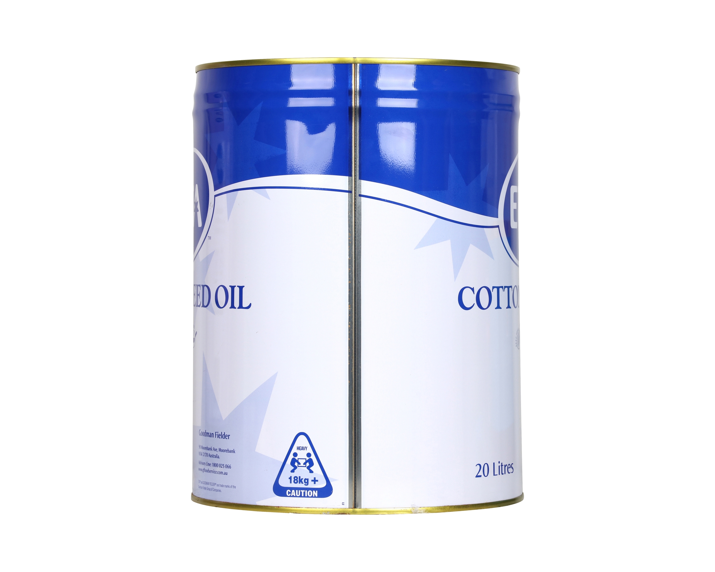 ETA Cottonseed Oil Drum without Bung 20 l