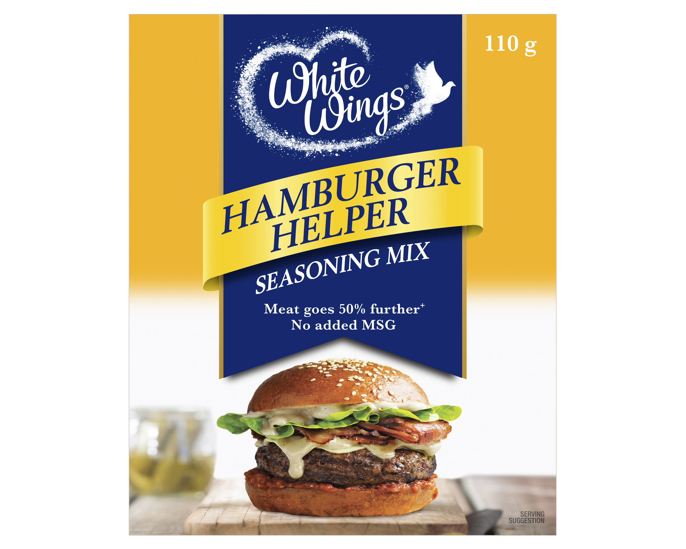 White Wings Seasoning Mix Hamburger Helper 110 g