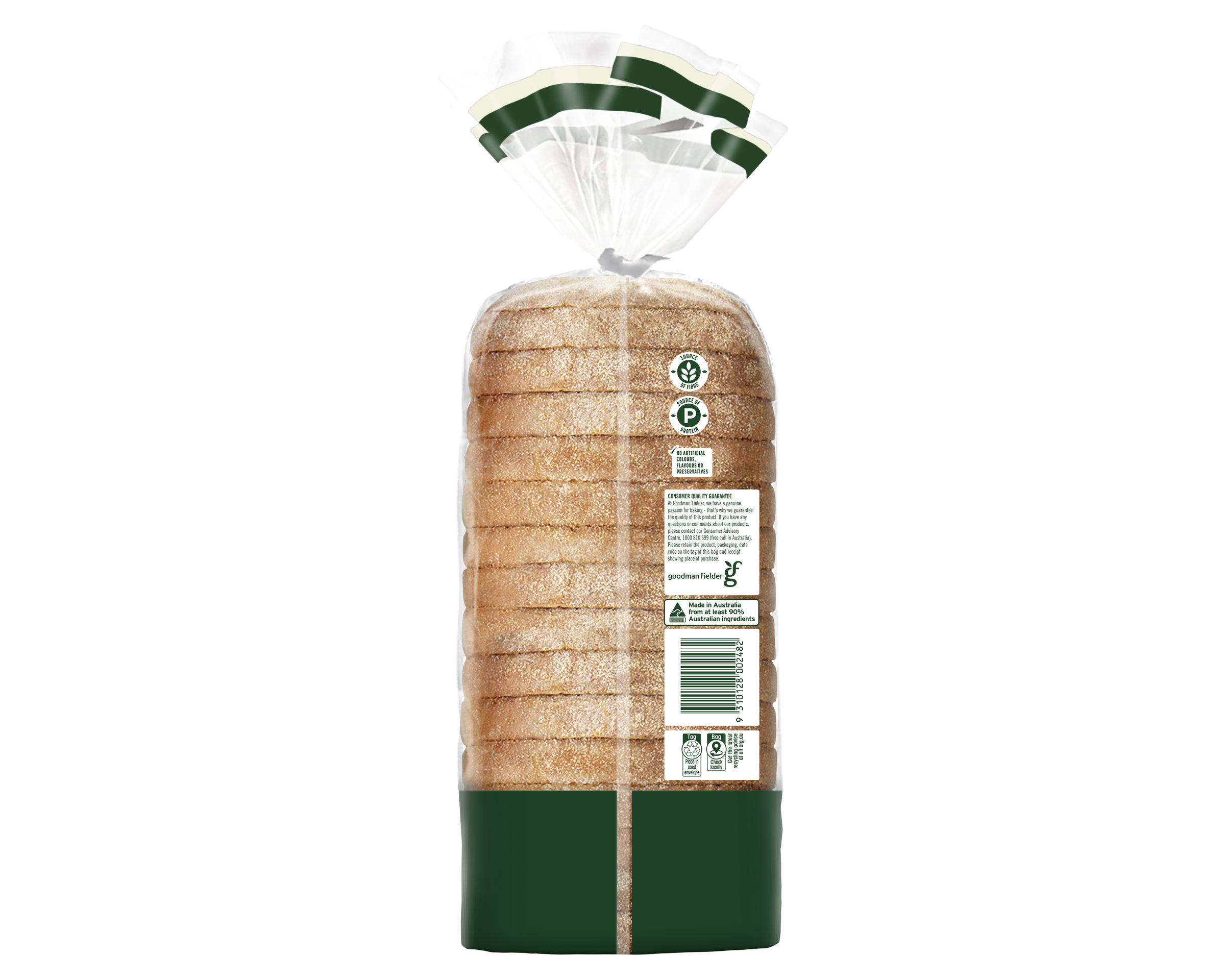 Helgas Loaf Traditional White 750 g
