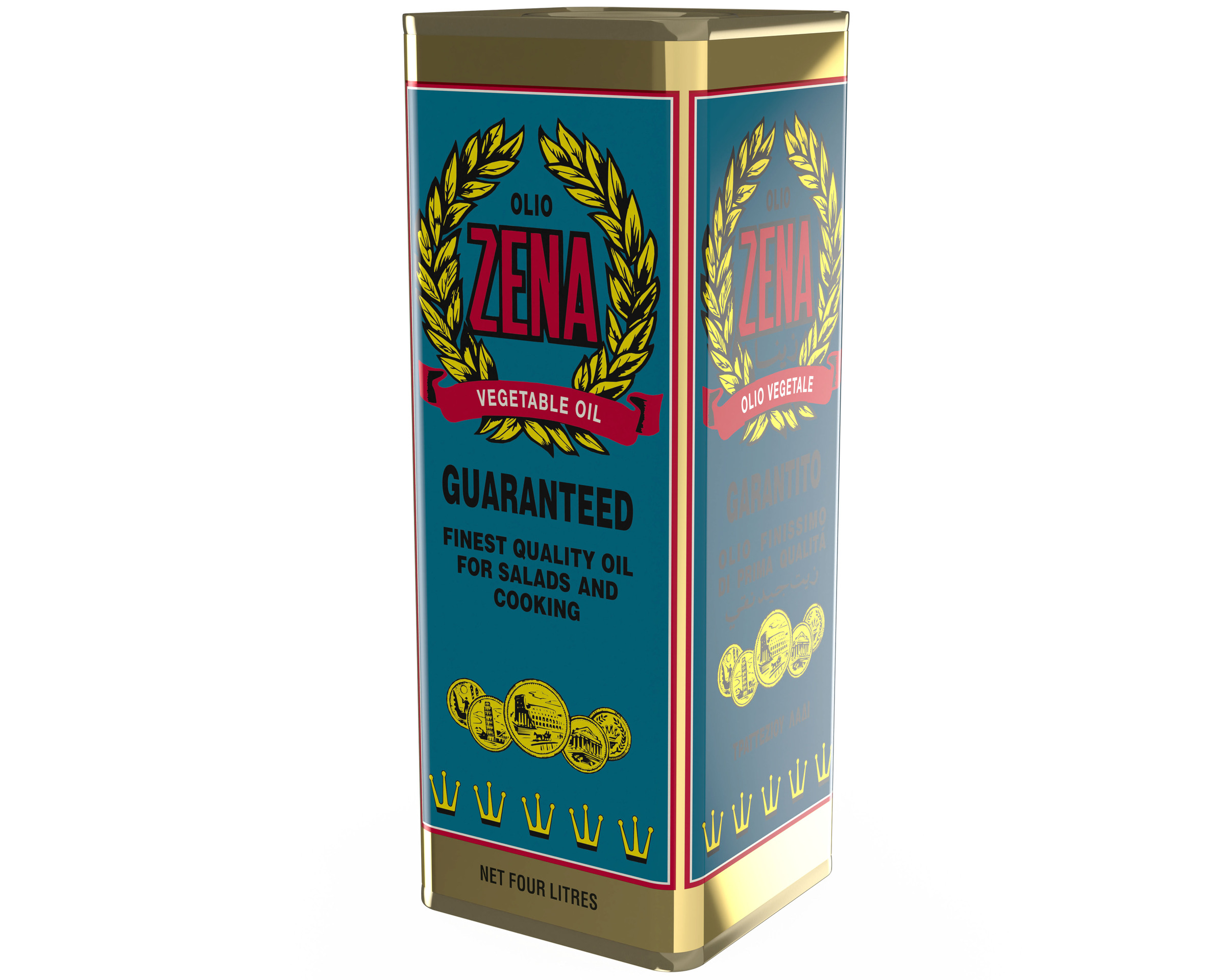 ZENA Vegetable Oil 4 l