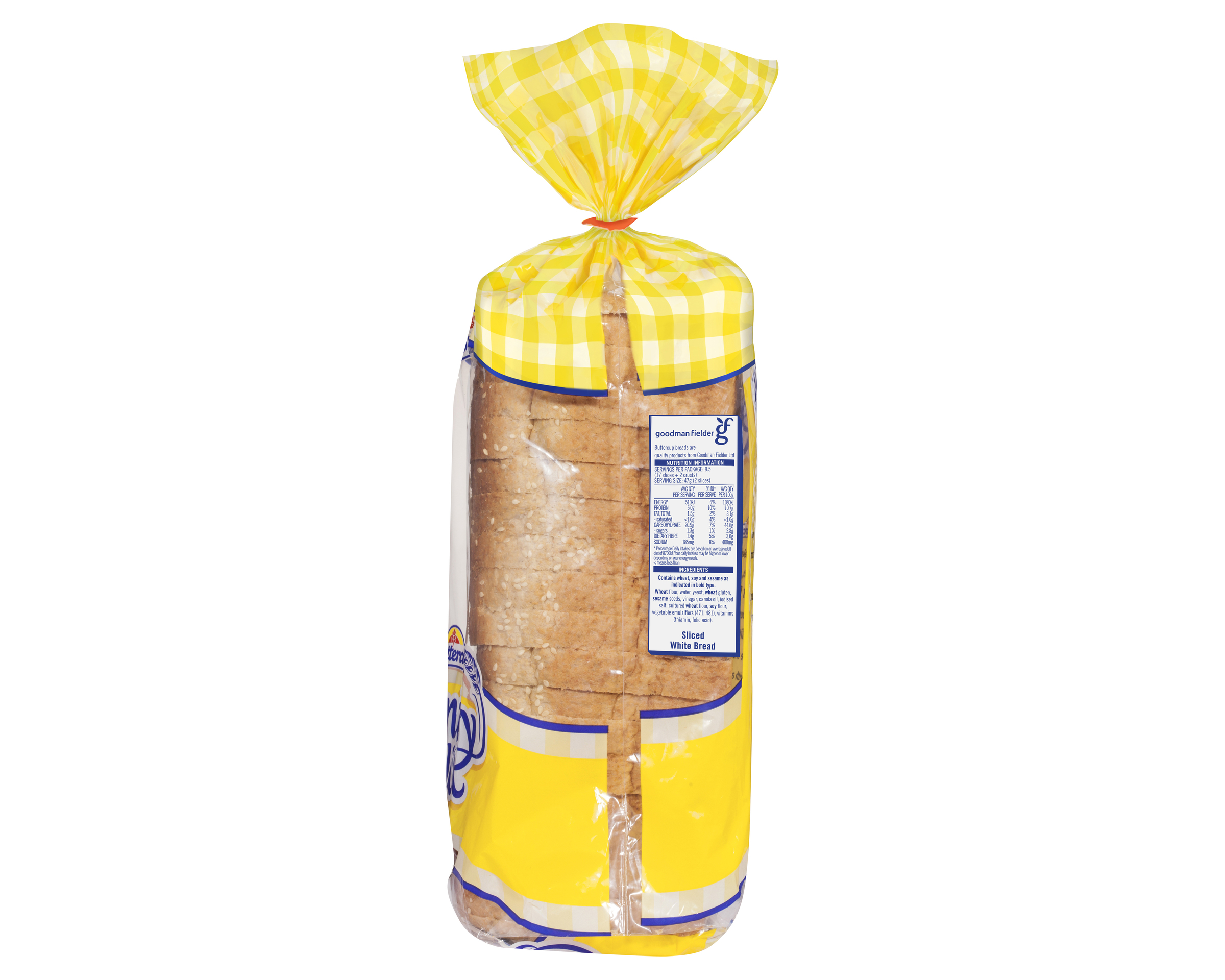 Buttercup Country Split Loaf White 450 g