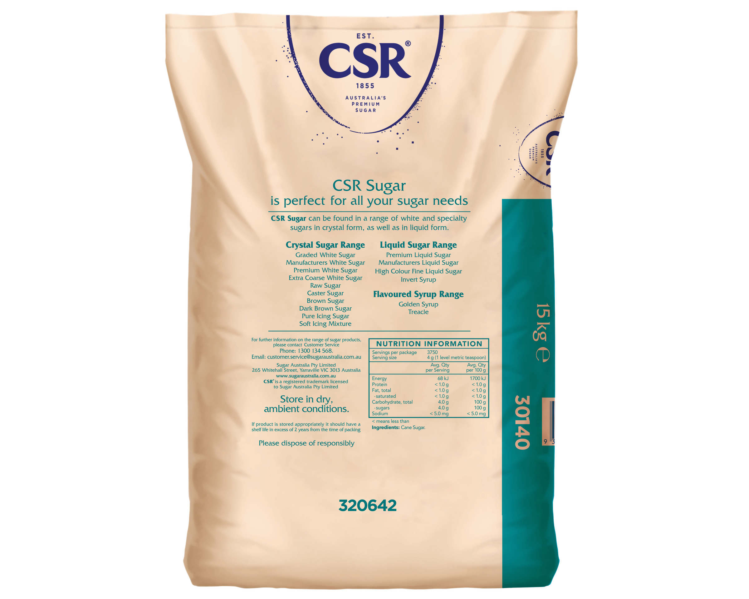 CSR White Sugar 15kg