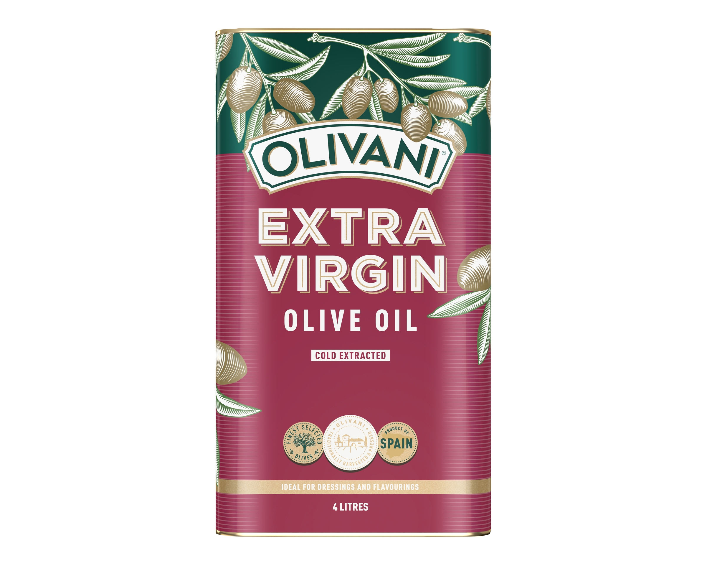 Olivani Olive Oil Extra Virgin 4 l