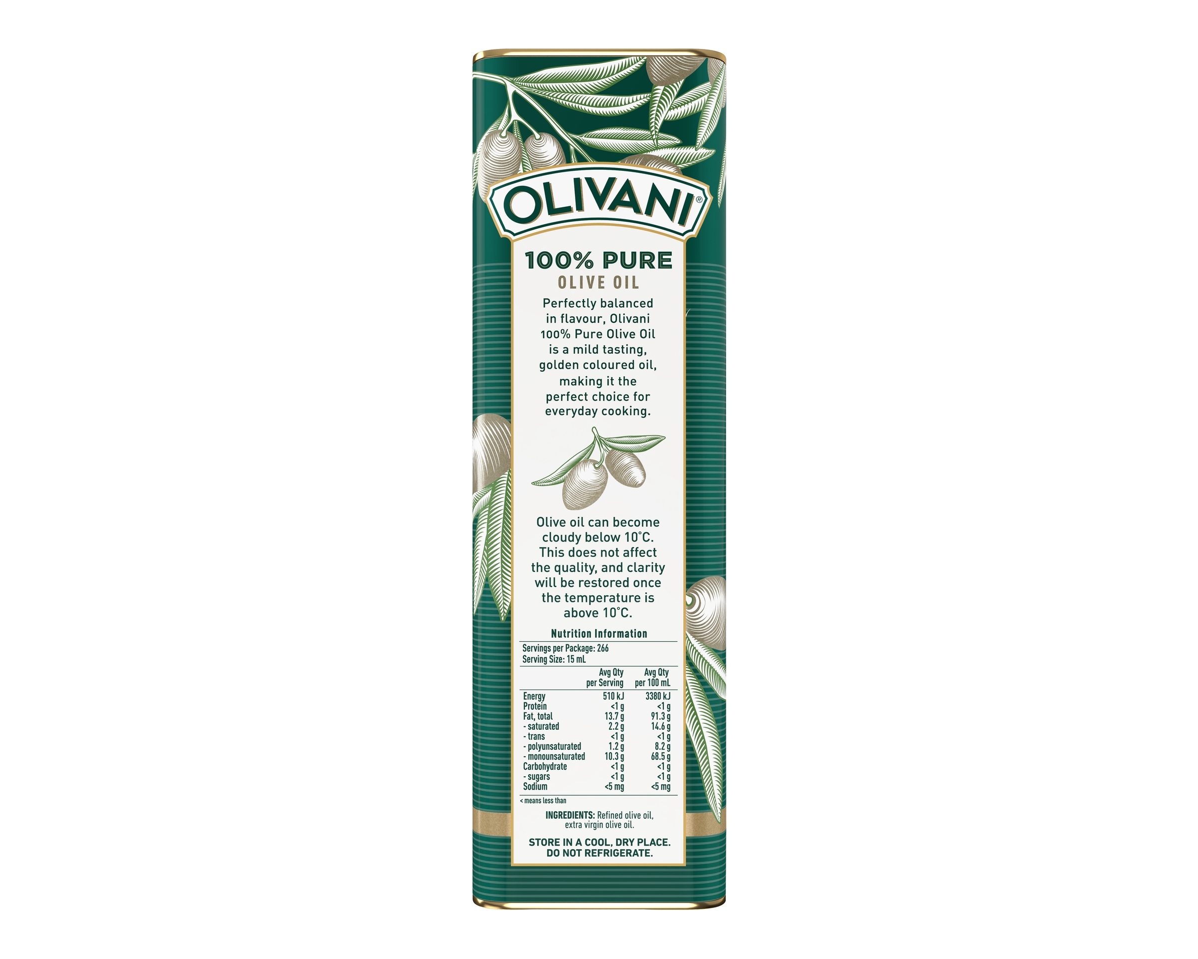 Olivani Olive Oil Pure 4 l