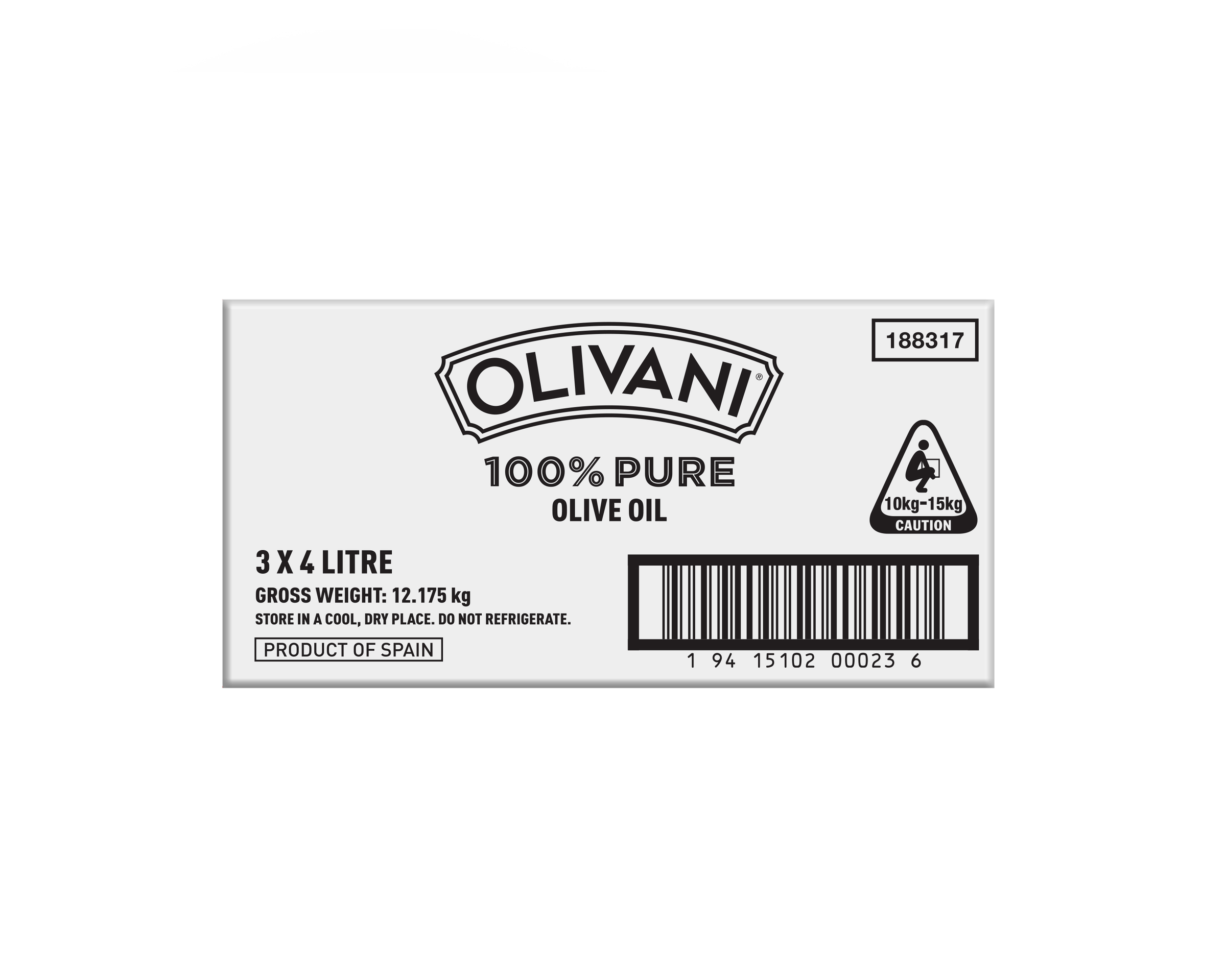 Olivani Olive Oil Pure 4 l