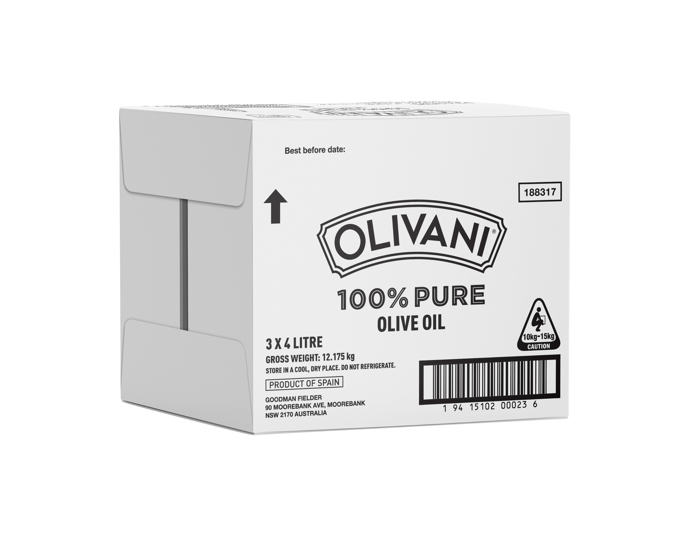 Olivani Olive Oil Pure 4 l