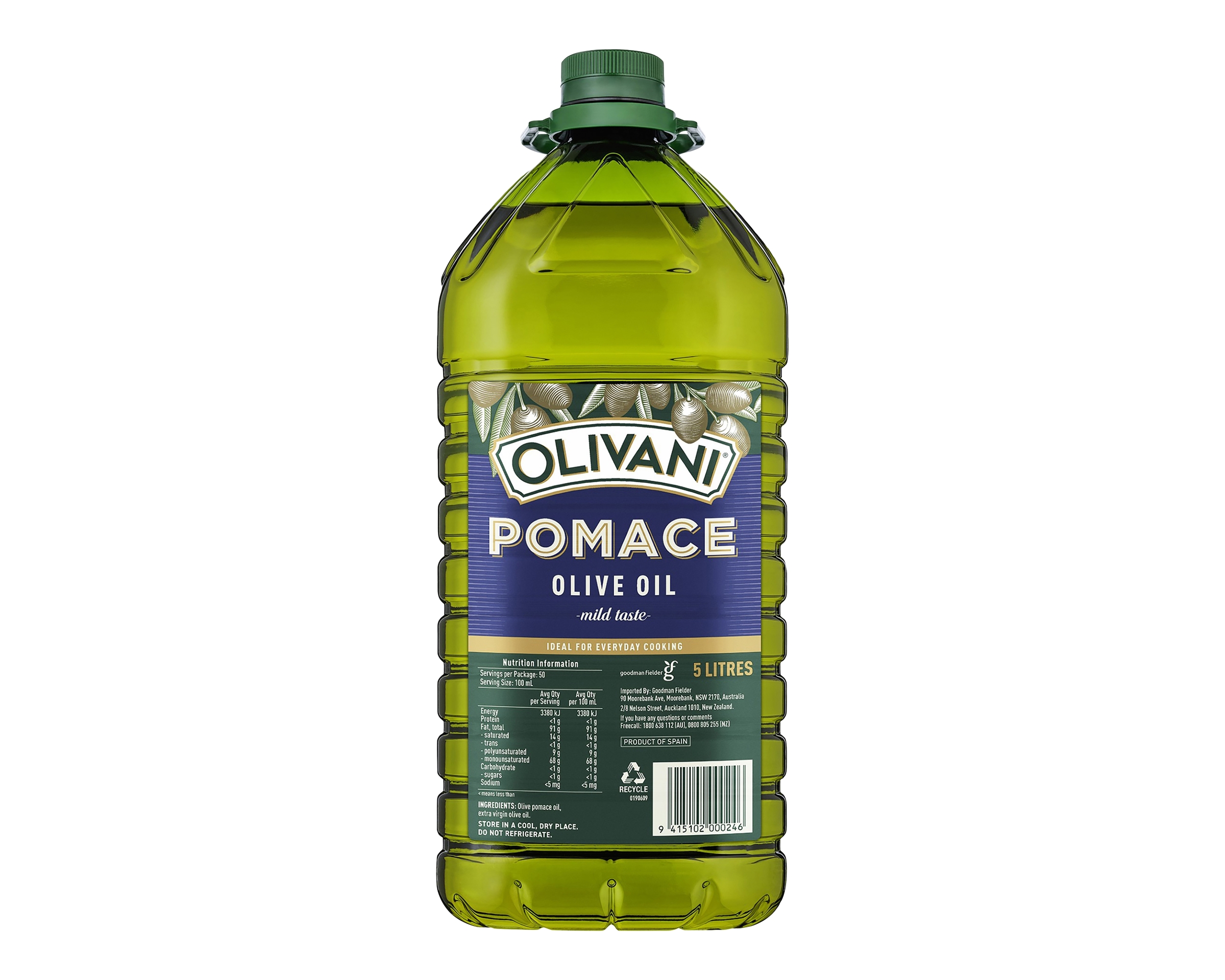 Olivani Pomace Olive Oil 5 Litres