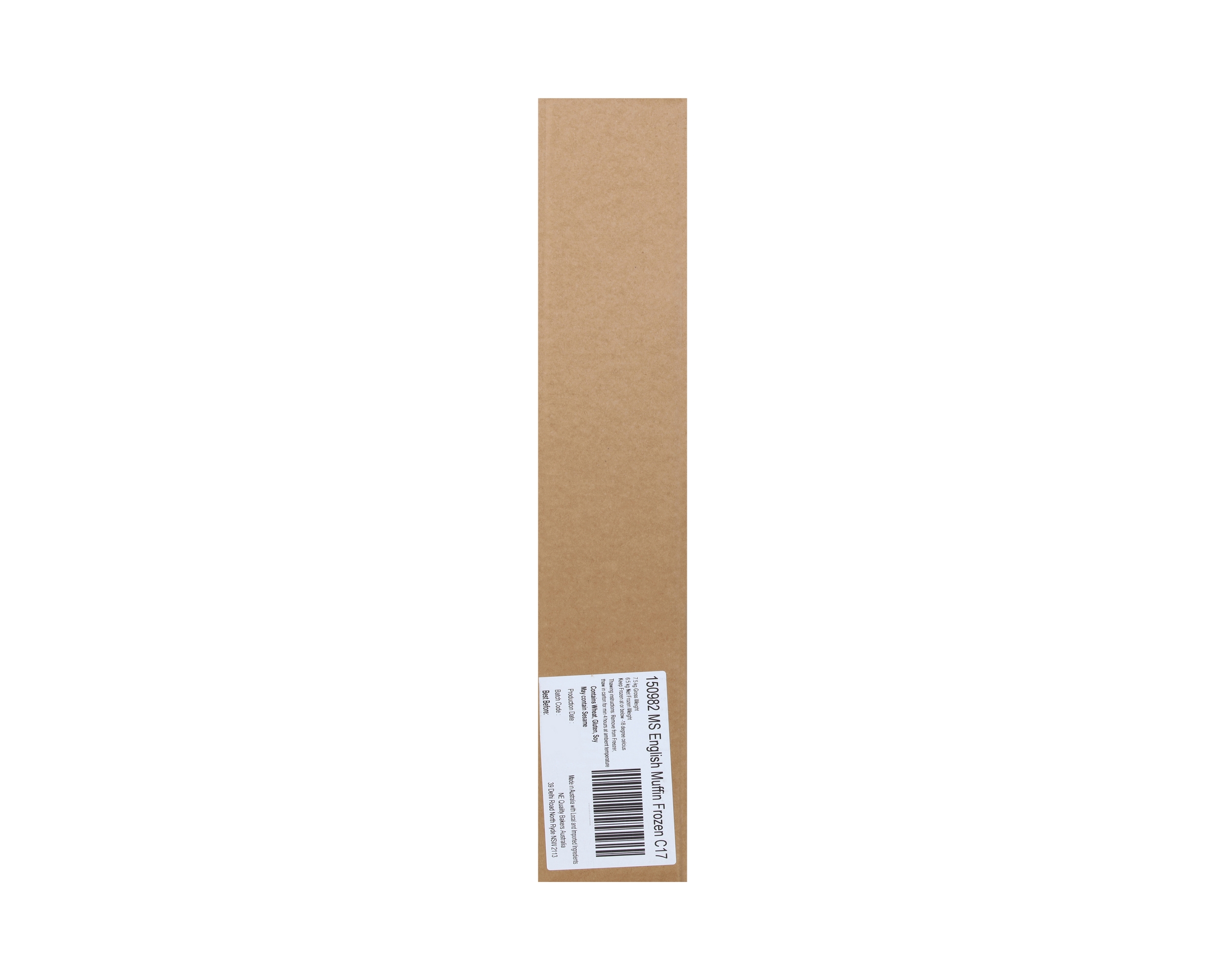Mighty Soft English Muffin 17 x 6 Pack