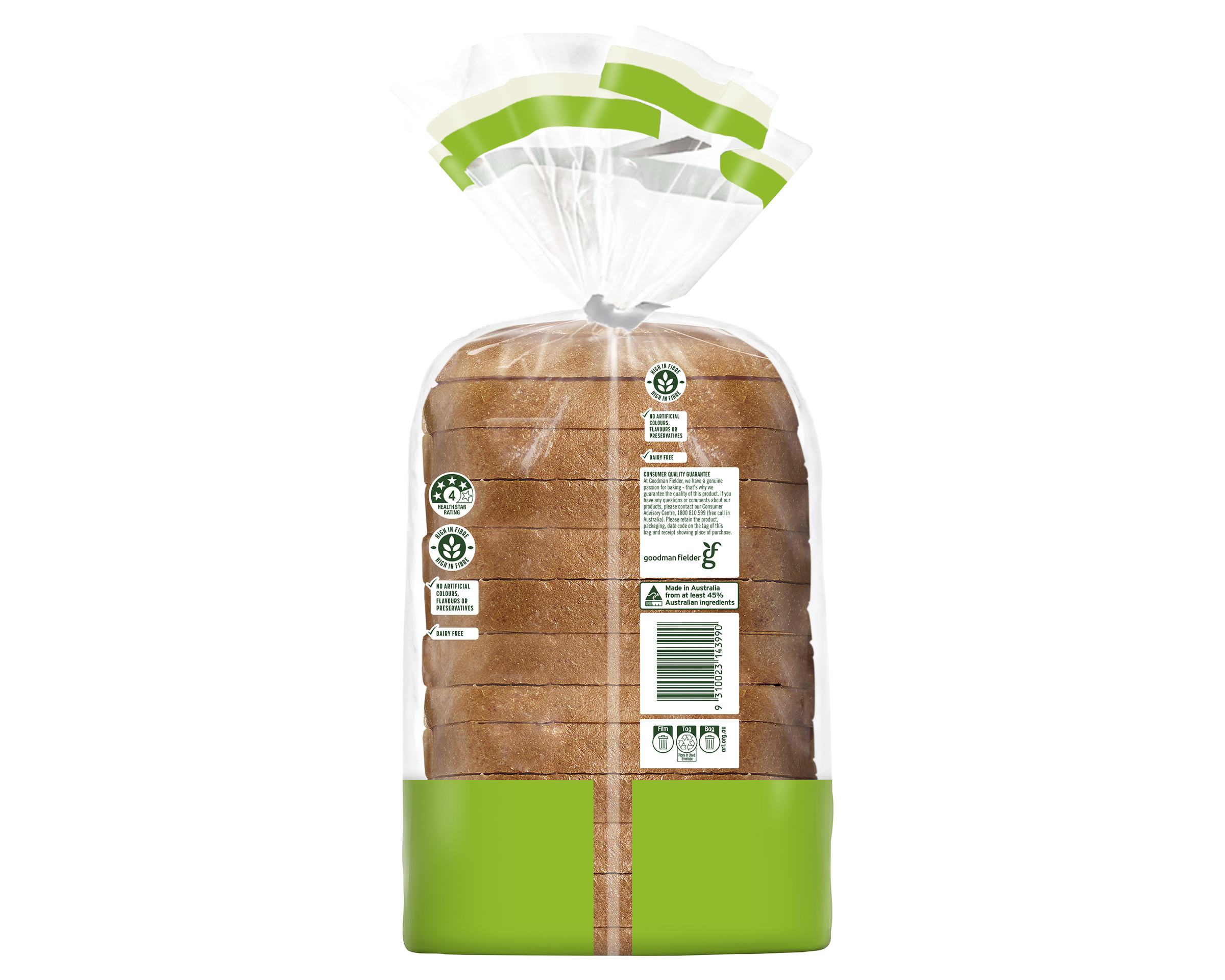 Helgas Gluten Free Frozen Bread Traditional White 4.7 kg