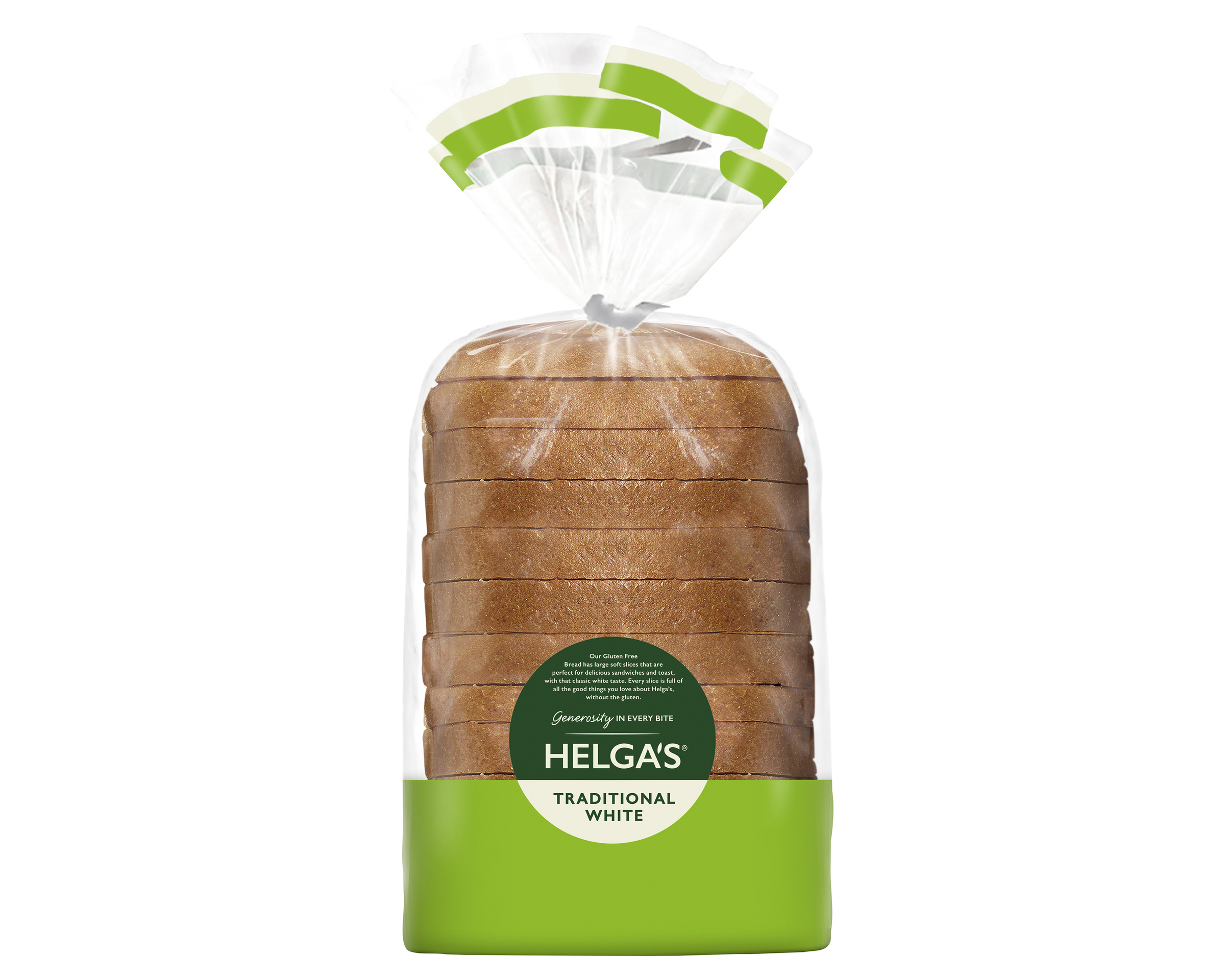 Helgas Gluten Free Frozen Bread Traditional White 4.7 kg