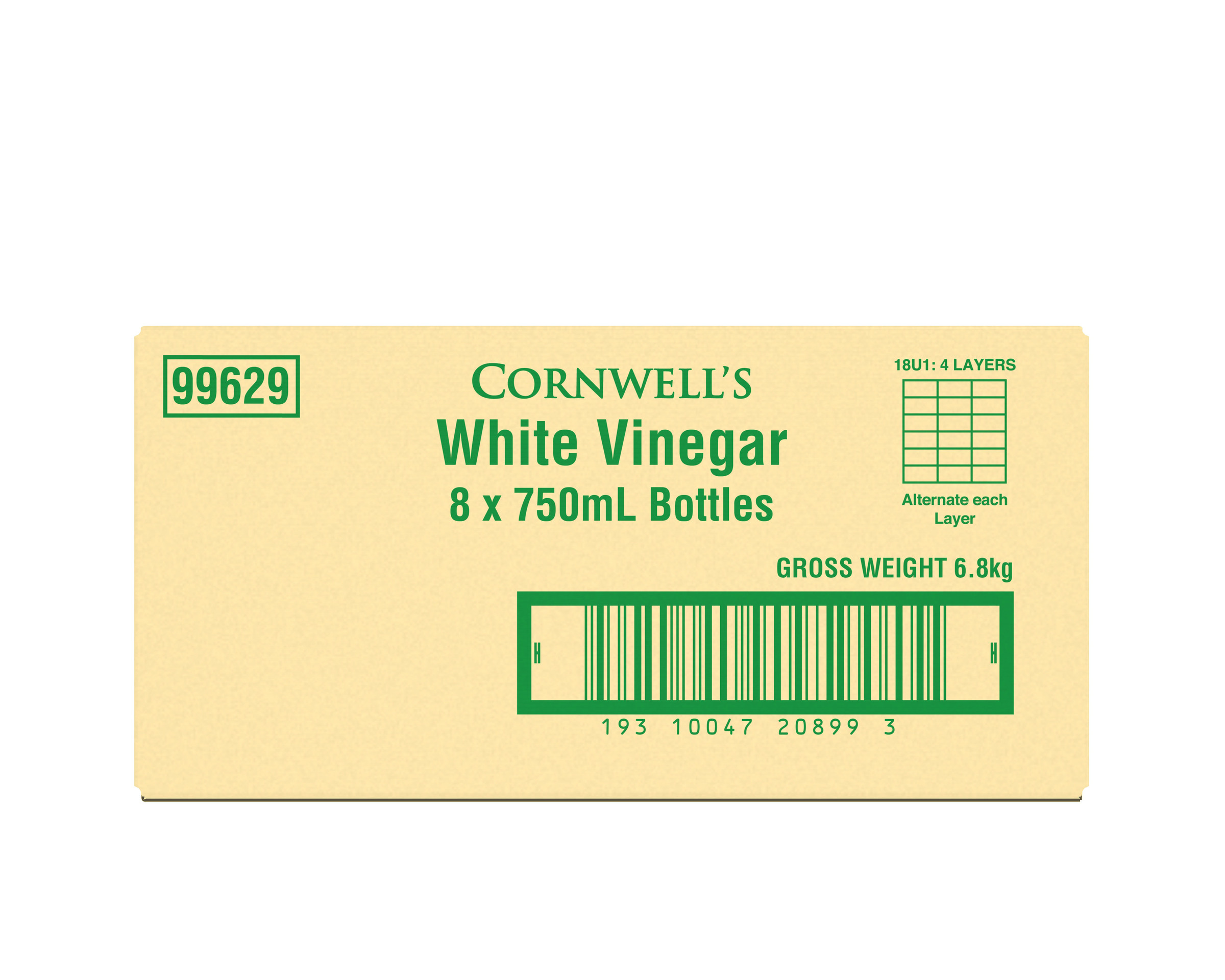 Cornwell’s White Vinegar 750ml
