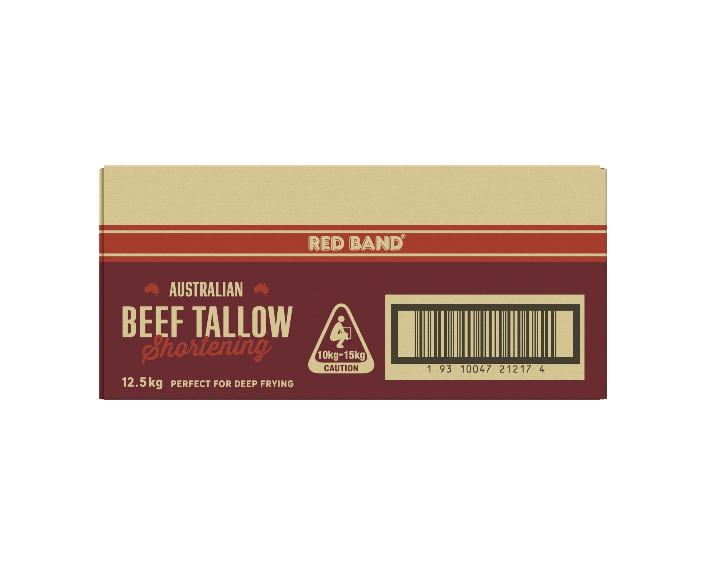 Red Band Australian Beef Tallow Shortening 12.5kg
