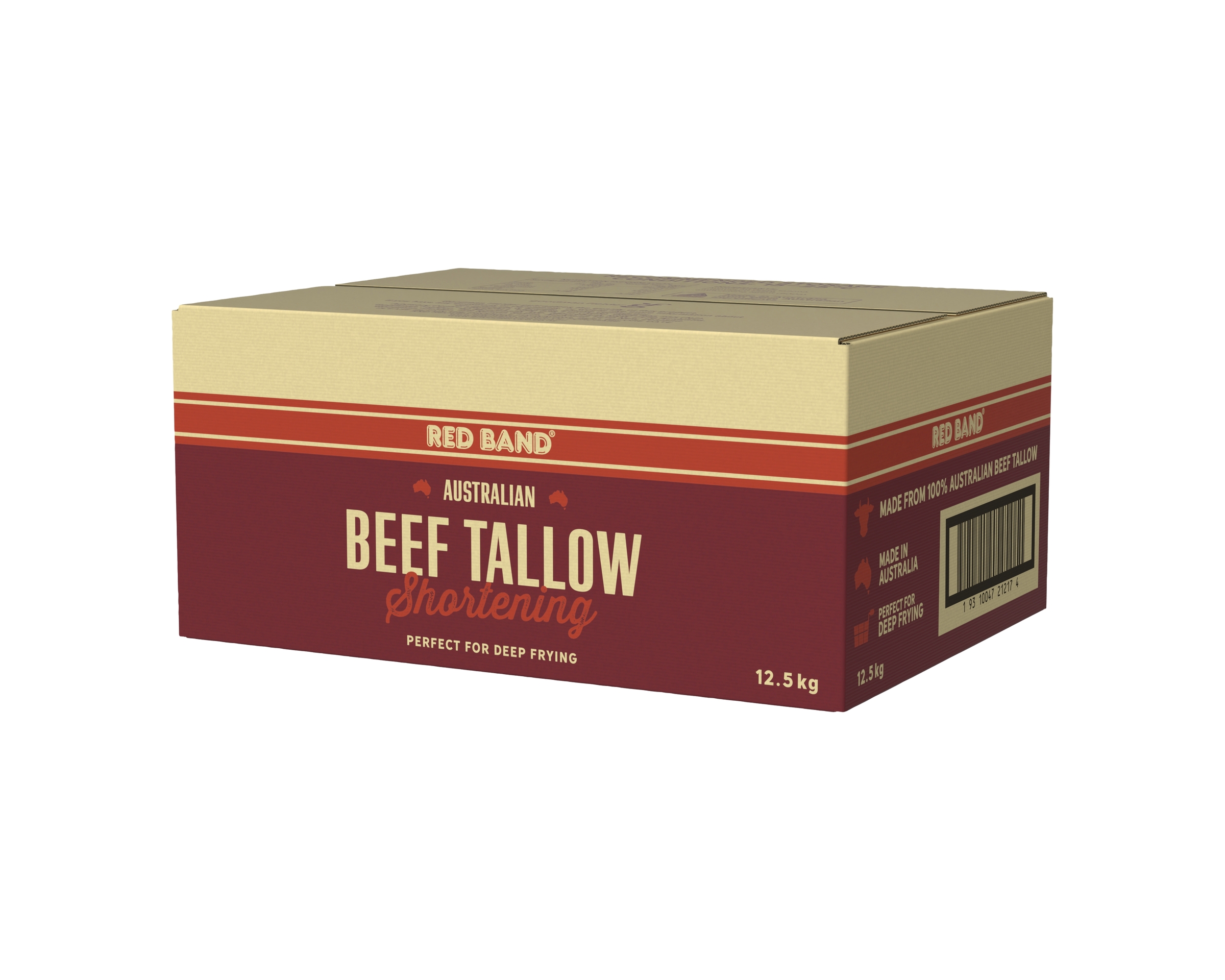 Red Band Australian Beef Tallow Shortening 12.5kg