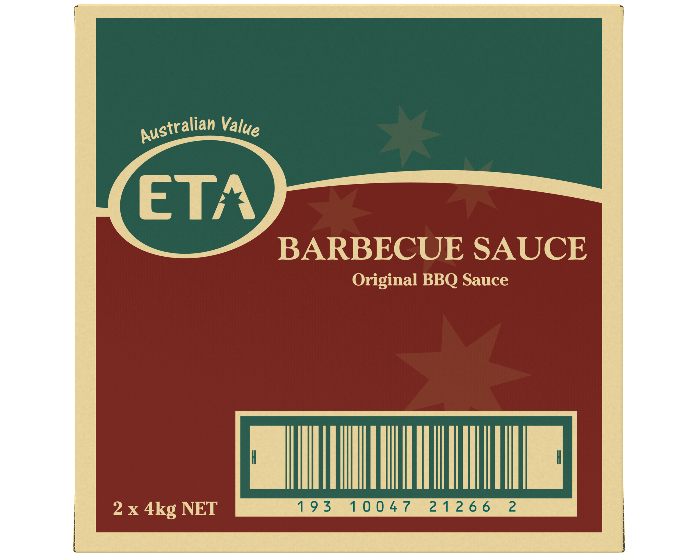 Eta Barbecue Sauce Ezygrip 2 x 4kg