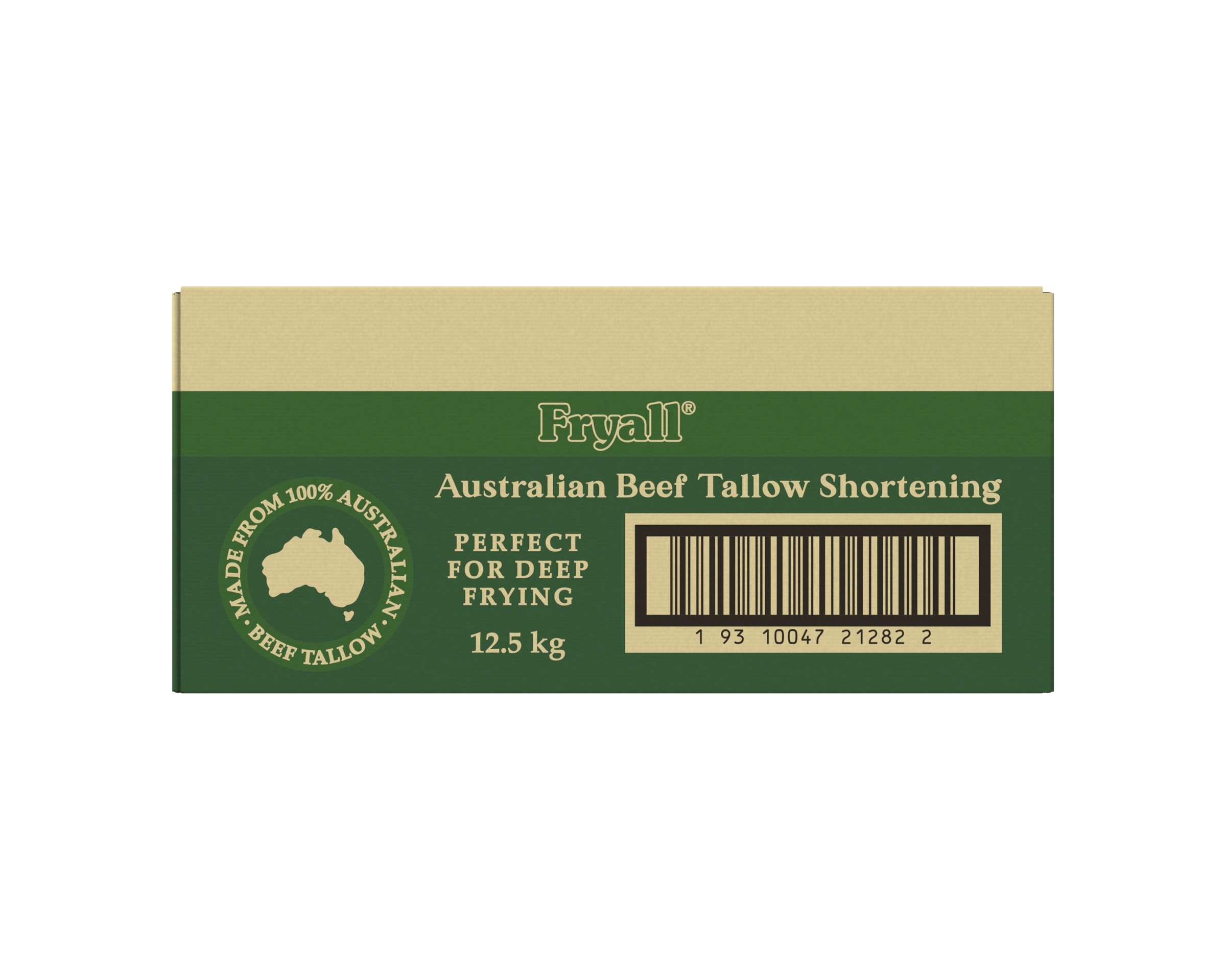 Fryall Australian Beef Tallow Shortening 12.5kg