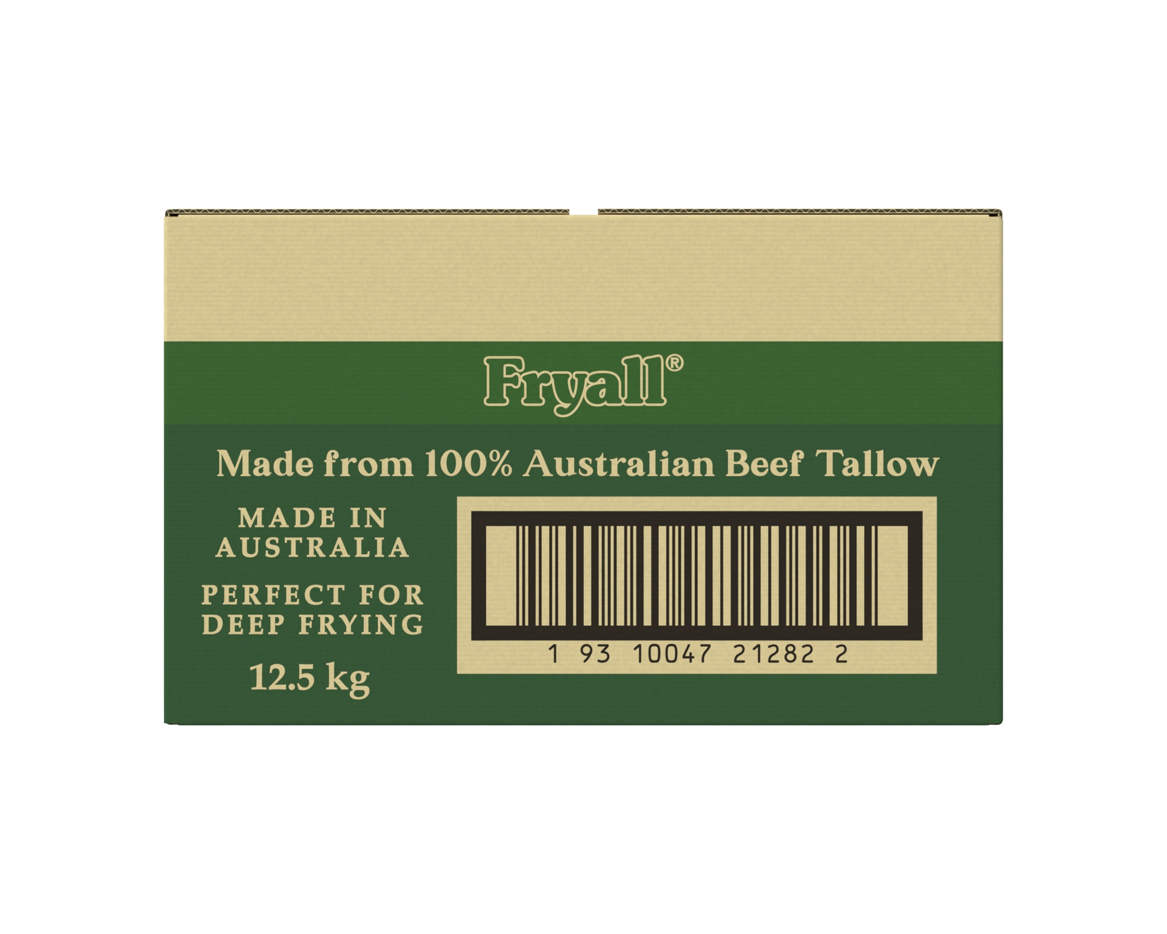 Fryall Australian Beef Tallow Shortening 12.5kg