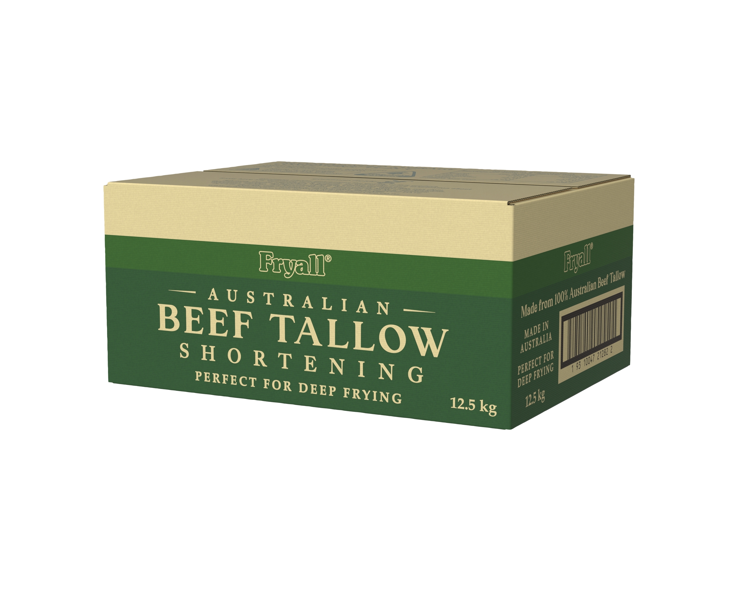 Fryall Australian Beef Tallow Shortening 12.5kg
