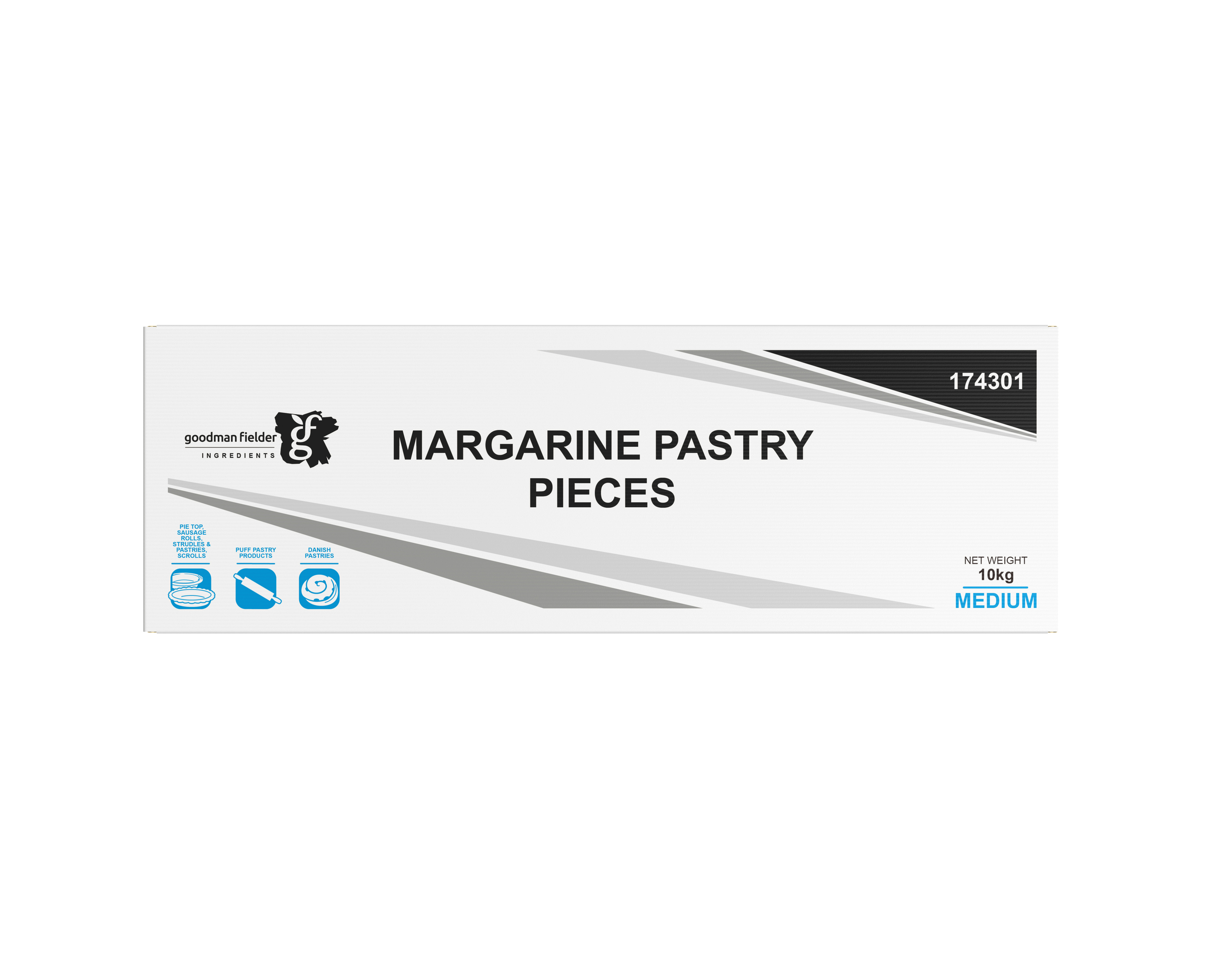 Goodman Fielder Ingredients Margarine Pastry Medium Pieces 10kg