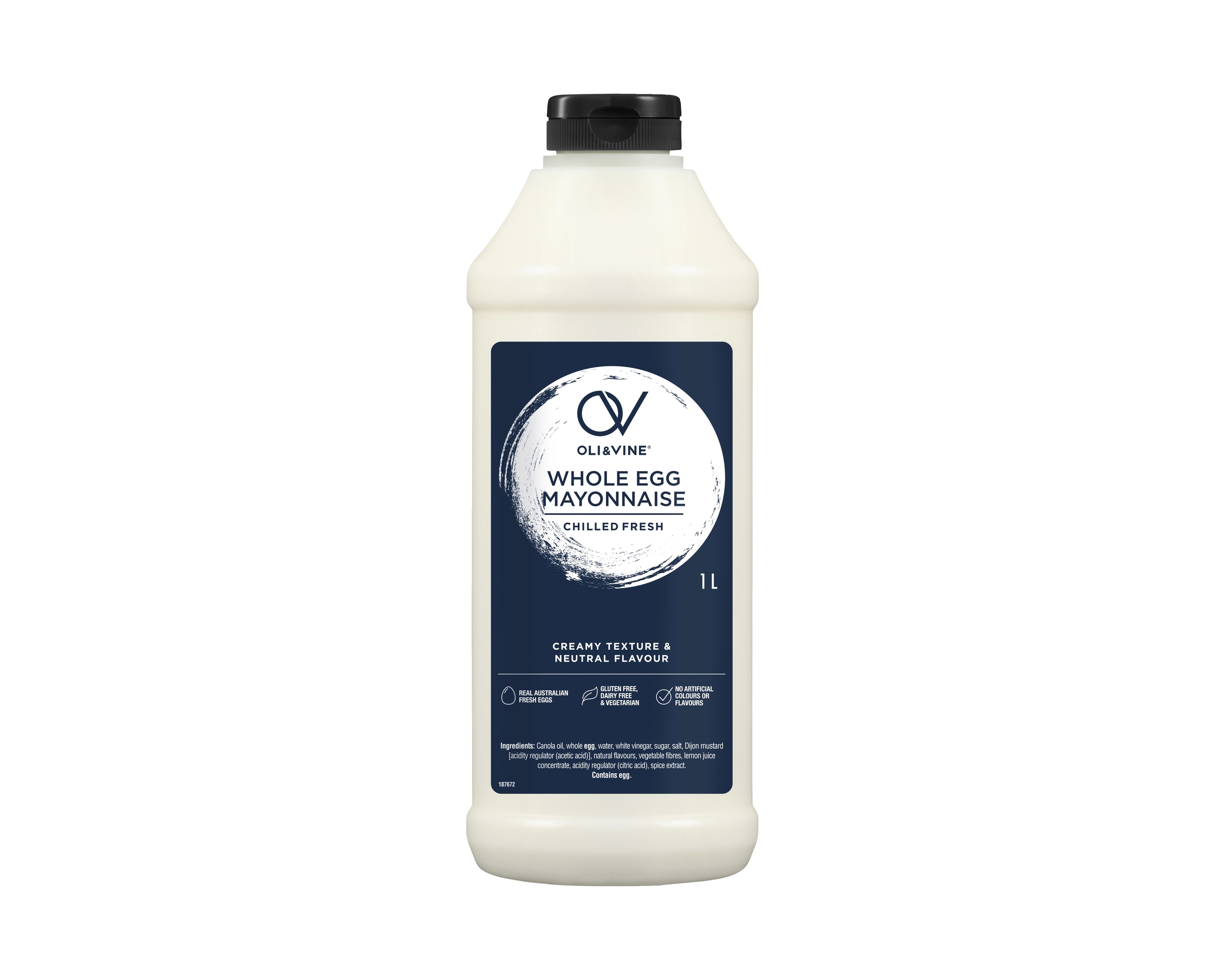 Oli & Vine Whole Egg Mayo 8 x 1L