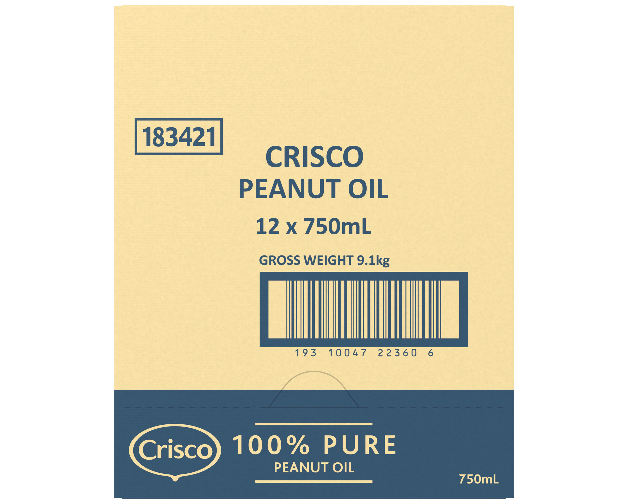 Crisco Peanut Oil 750ml