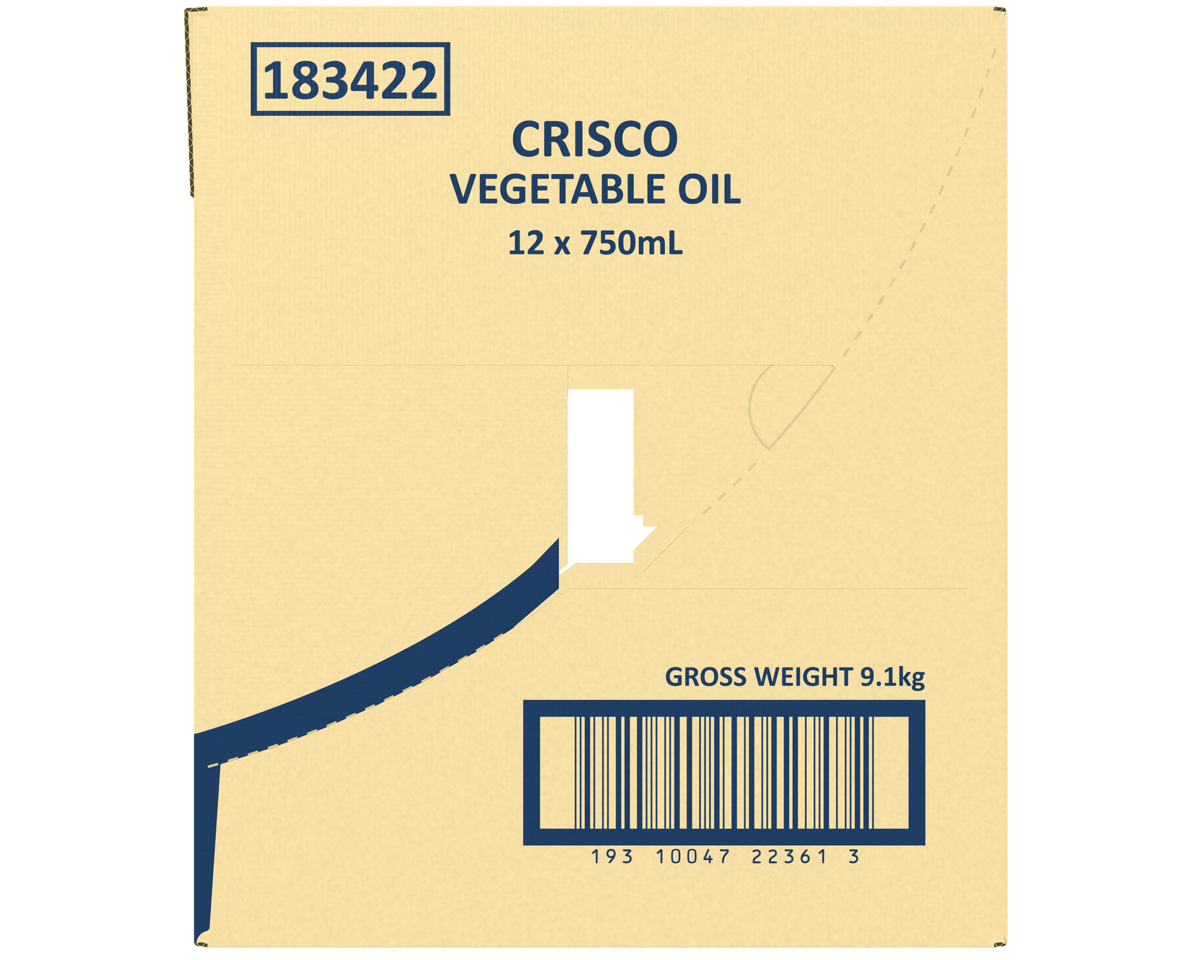 Crisco Vegetable Oil 12 x 750ml