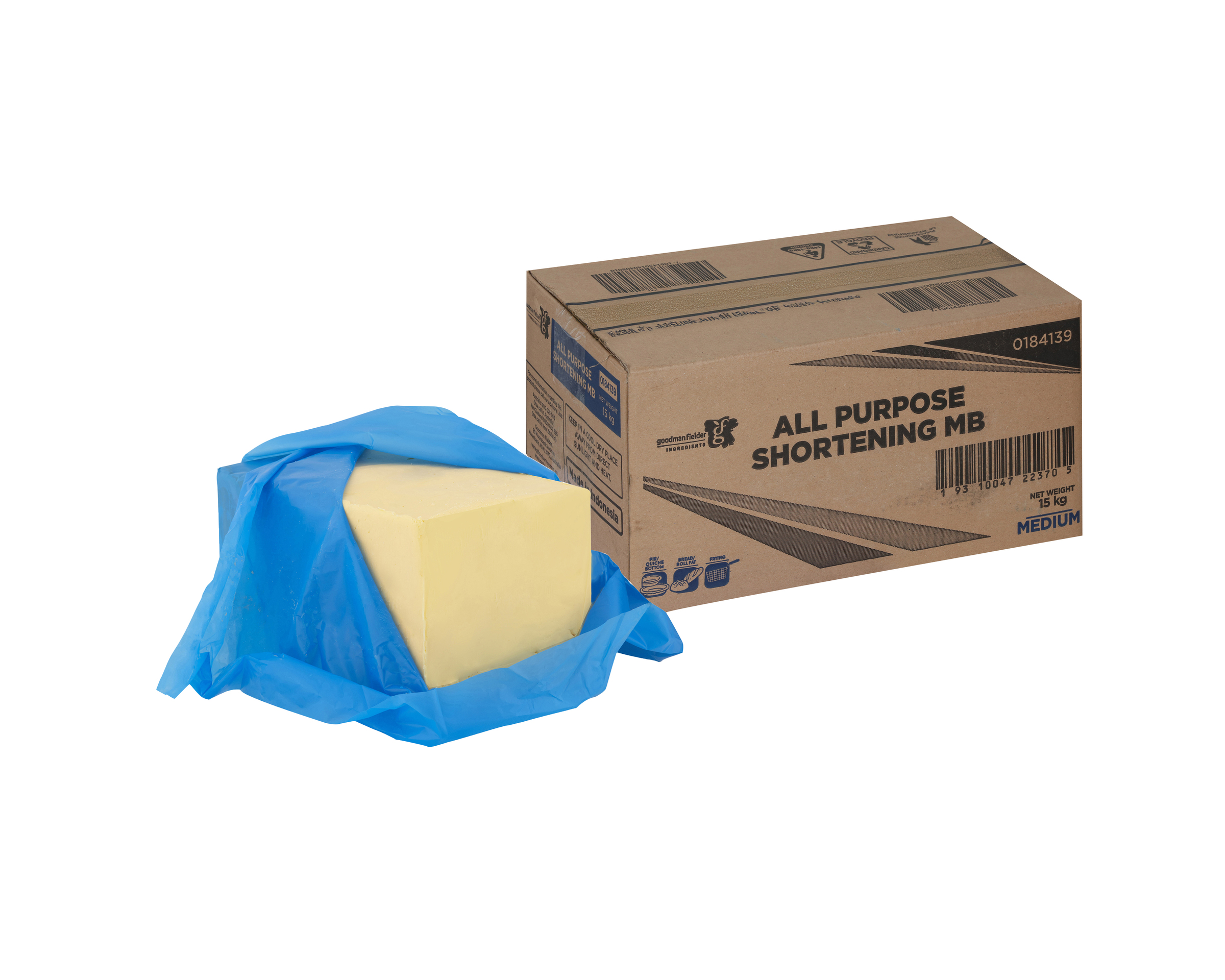 Goodman Fielder Ingredients All Purpose Shortening Medium 15kg
