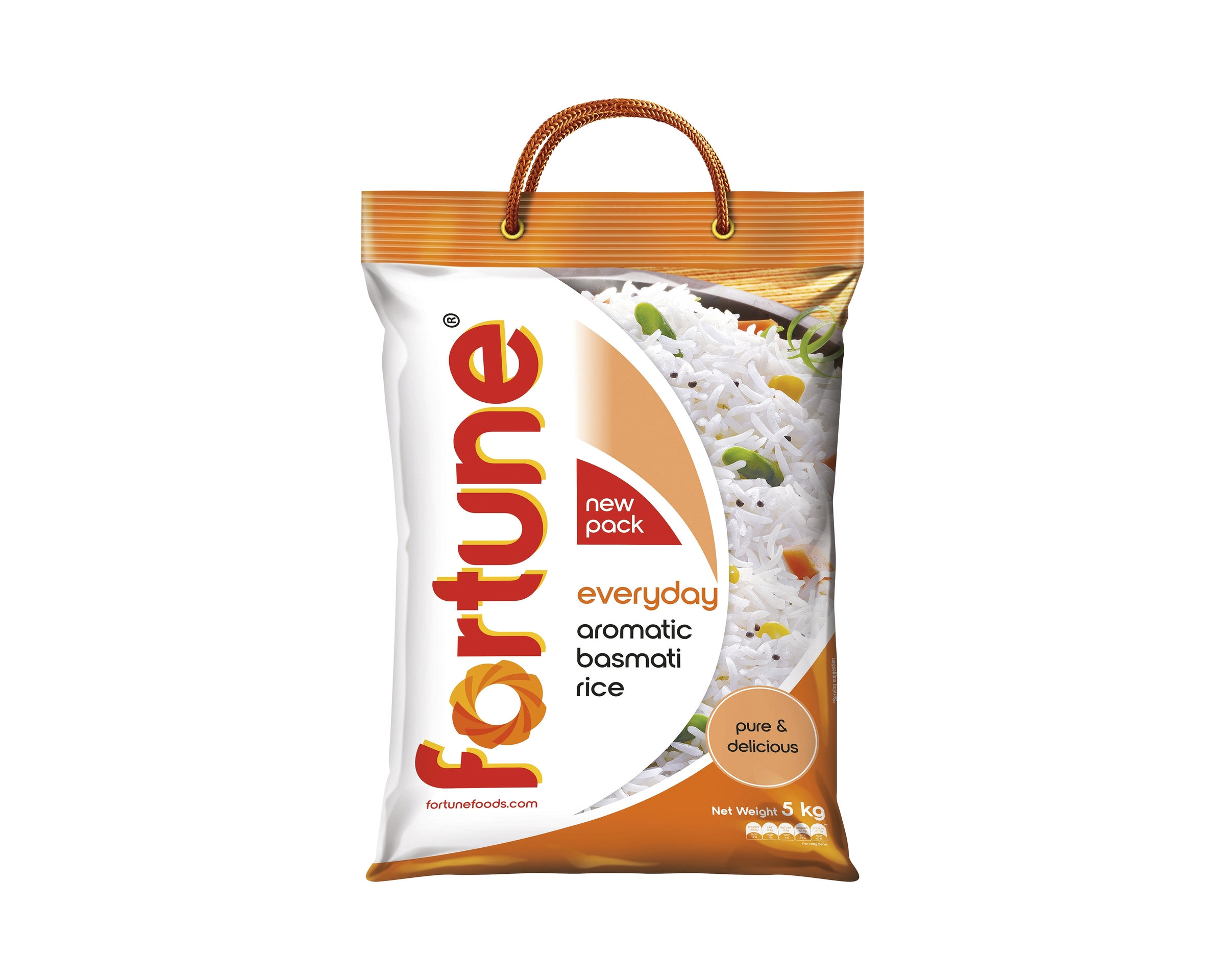 Fortune Everyday Rice Basmati AU 5 kg x 3