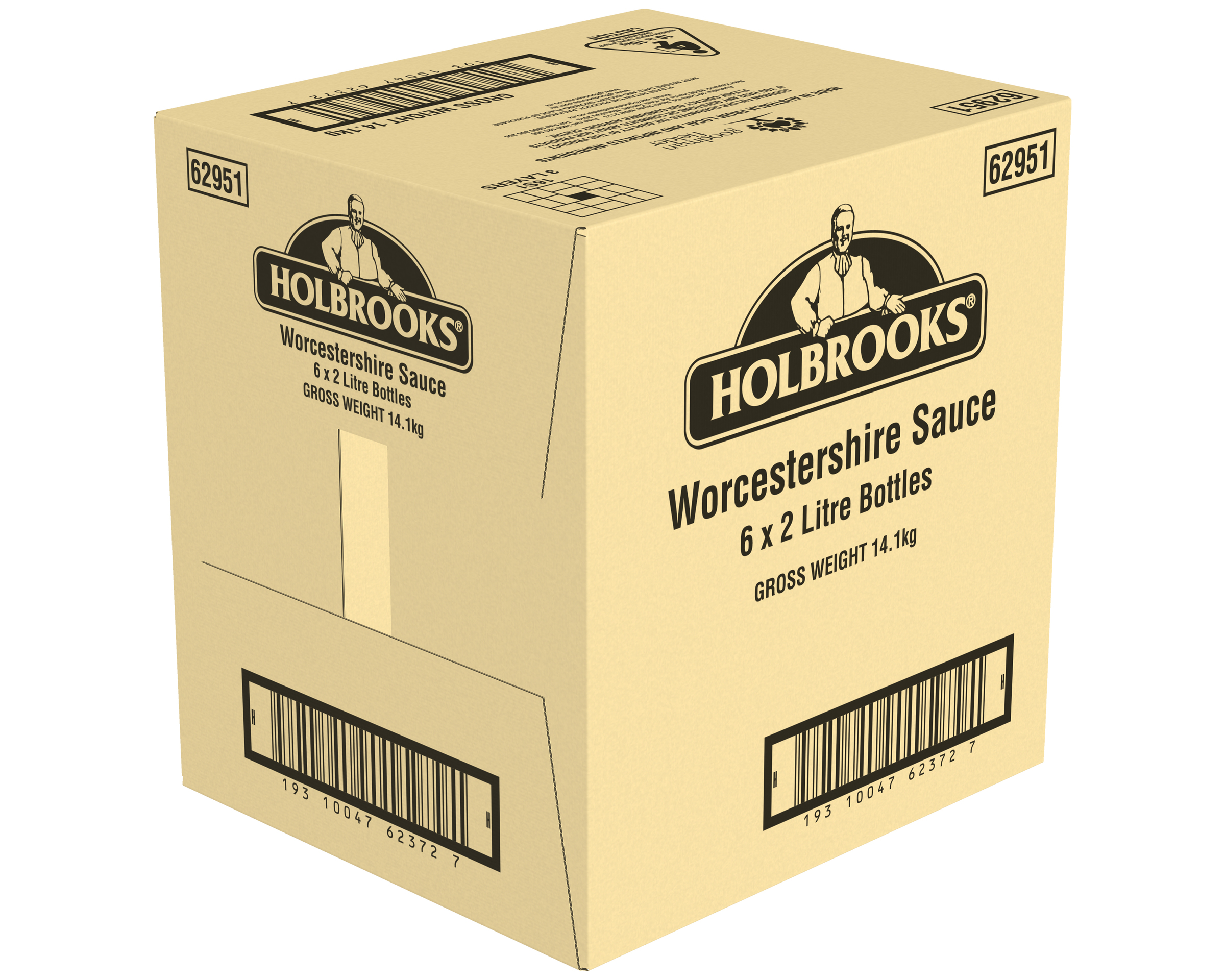 Holbrooks Worcestershire Sauce 6 x 2L