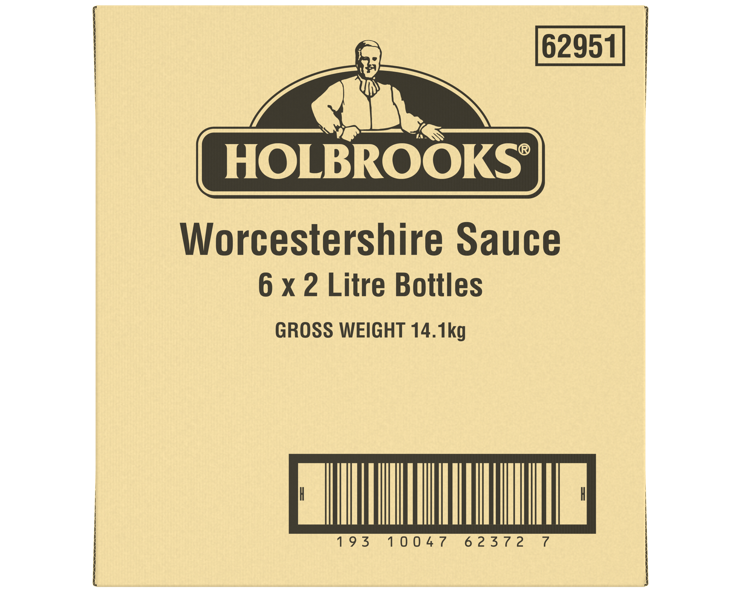Holbrooks Worcestershire Sauce 6 x 2L