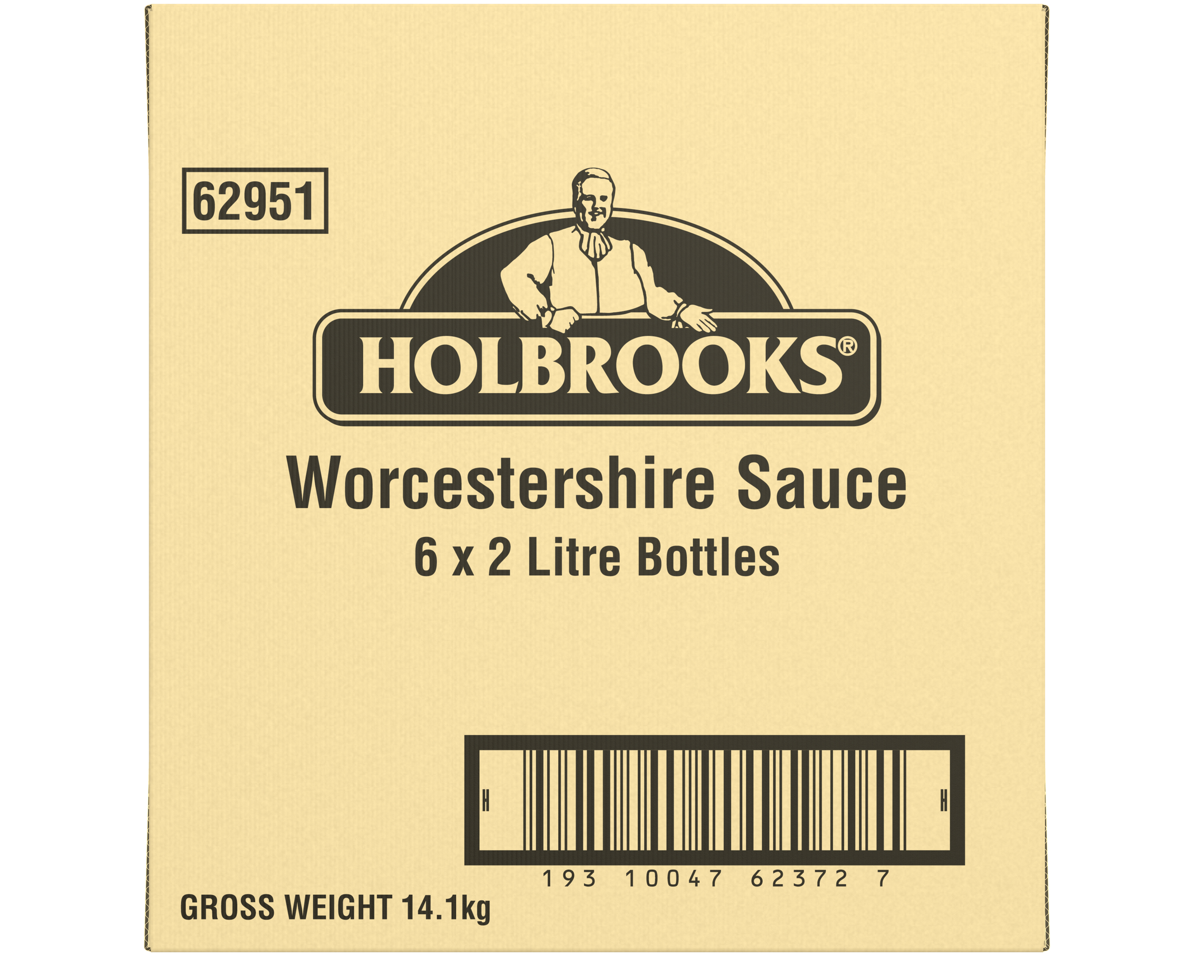 Holbrooks Worcestershire Sauce 6 x 2L