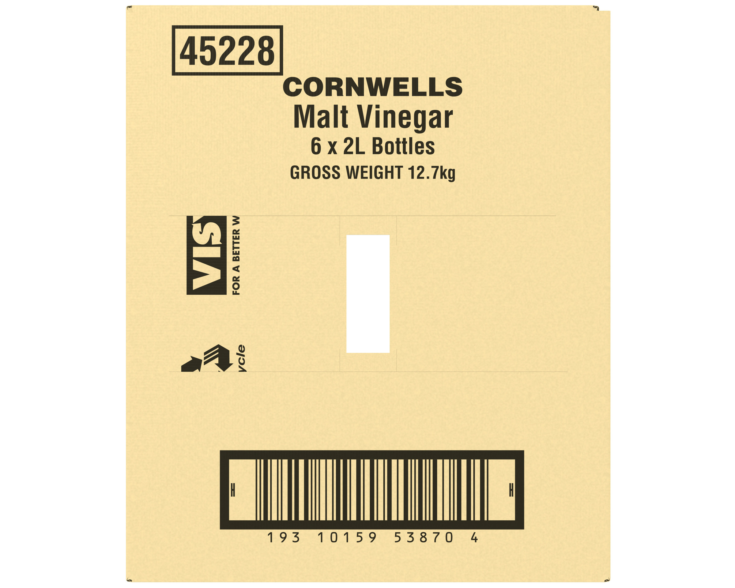 Cornwell’s Malt Vinegar 6 x 2L