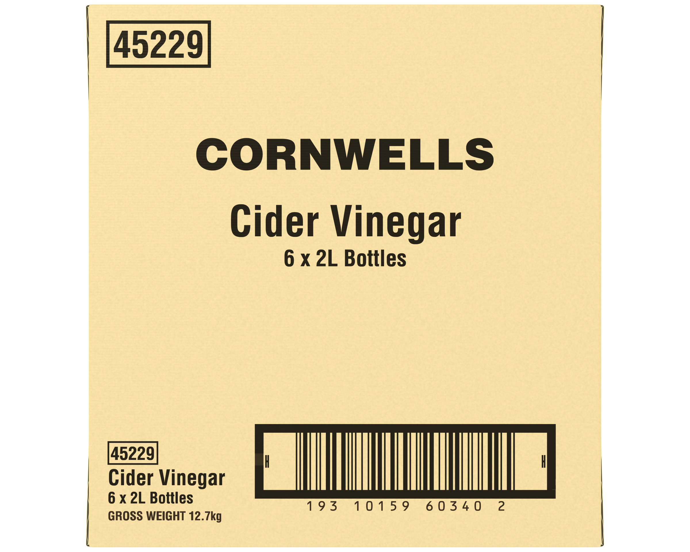 Cornwell’s Apple Cider Vinegar 6 x 2L