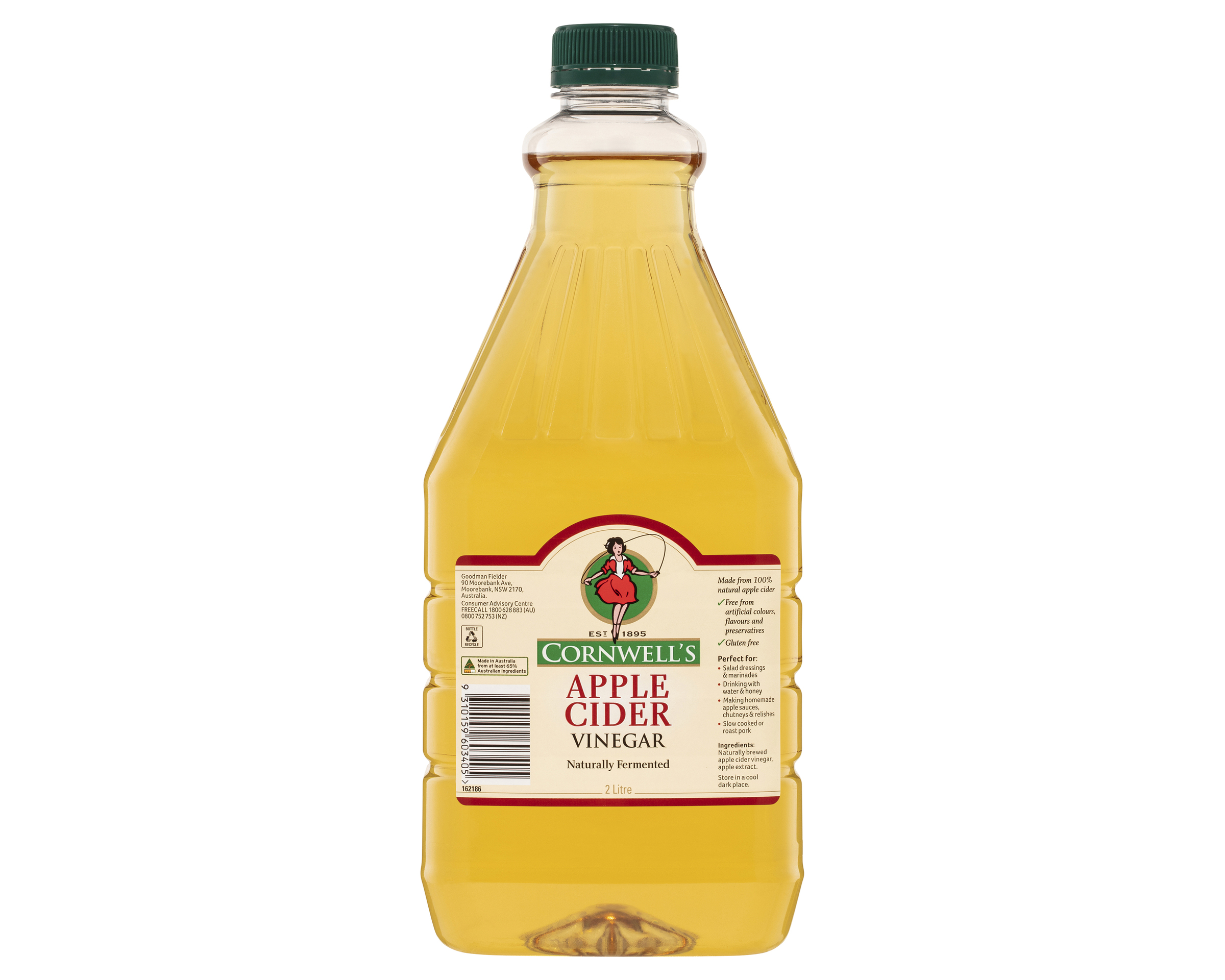 Cornwell’s Apple Cider Vinegar 6 x 2L