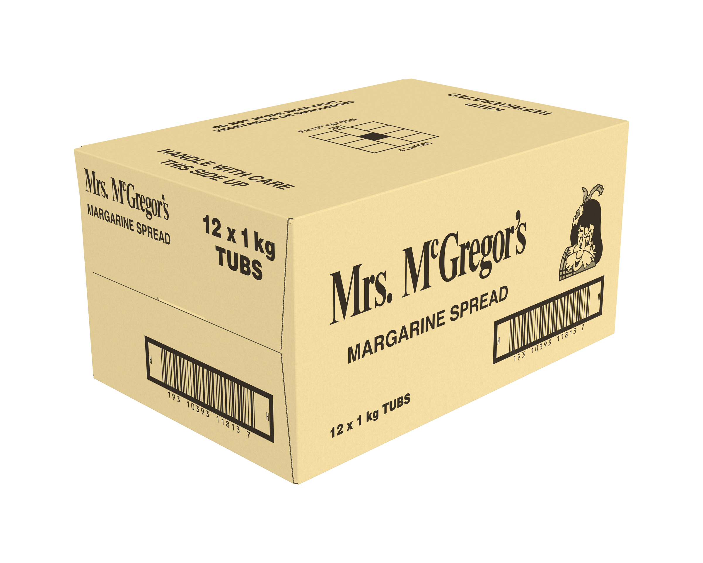Mrs Mcgregors Spread 1 kg x 12