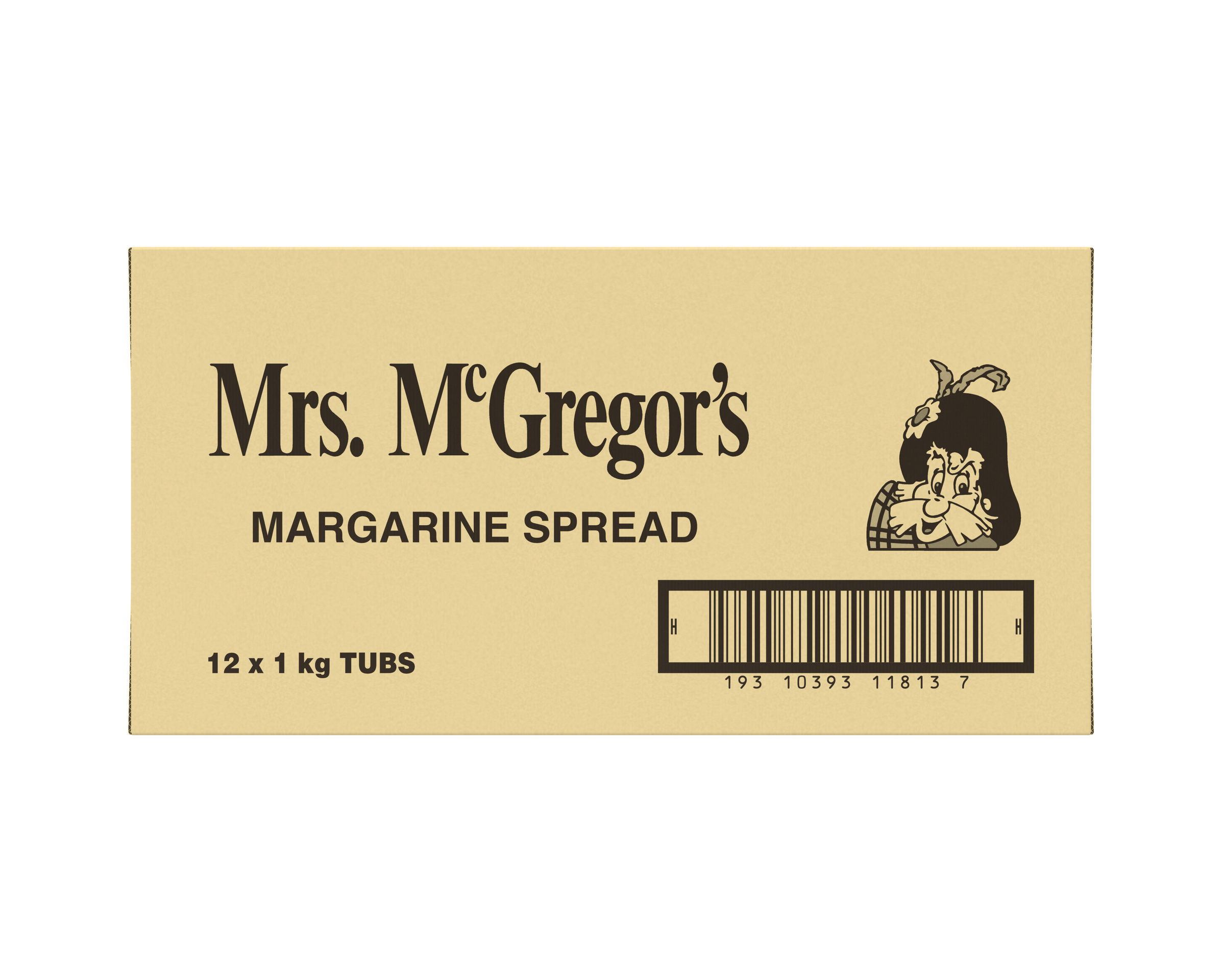 Mrs Mcgregors Spread 1 kg x 12