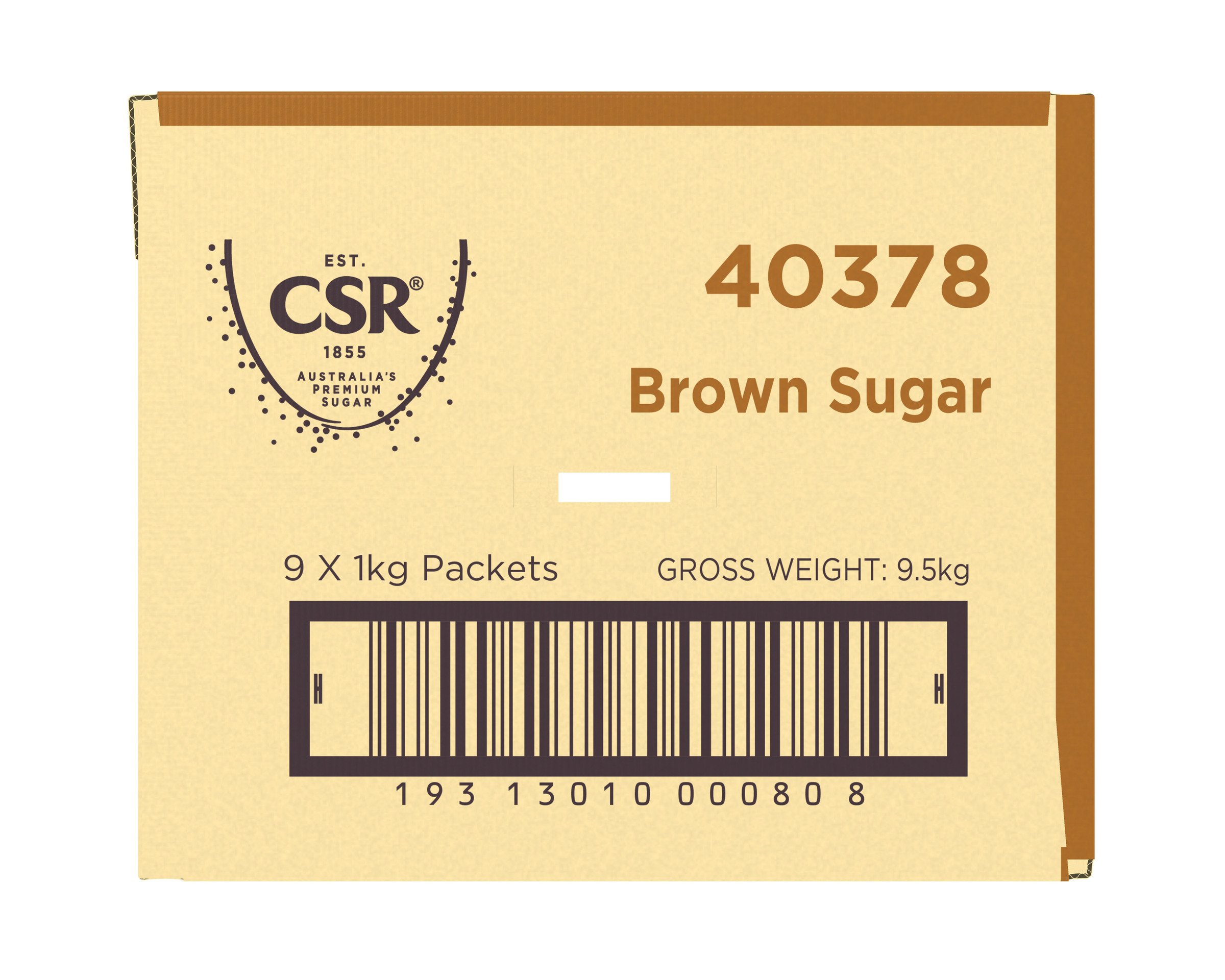 CSR Brown Sugar 9 x 1kg