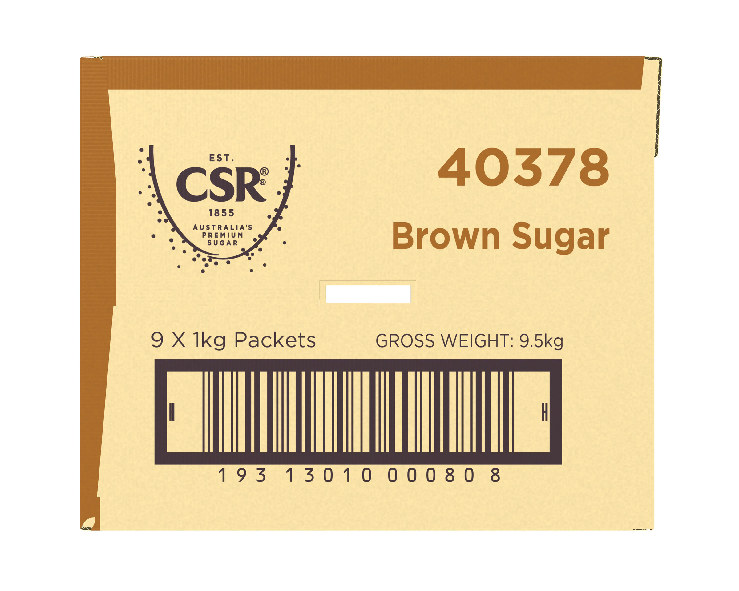 CSR Brown Sugar 9 x 1kg