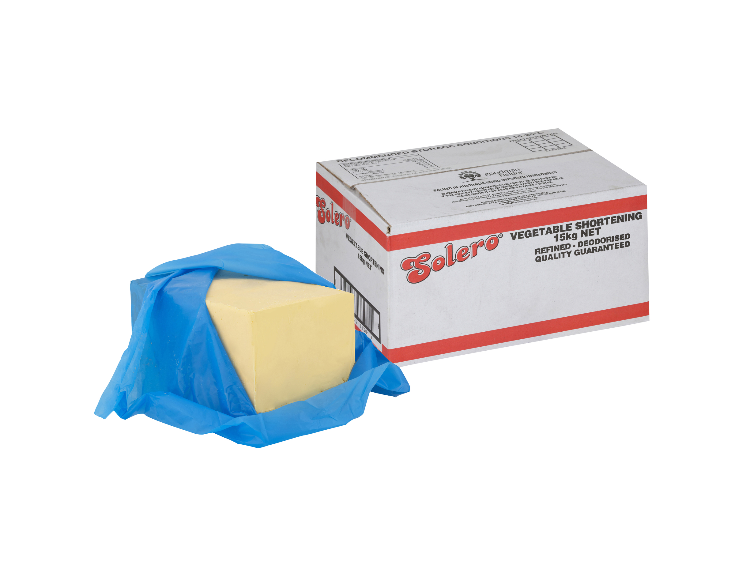 Solero Shortening Vegetable 15kg