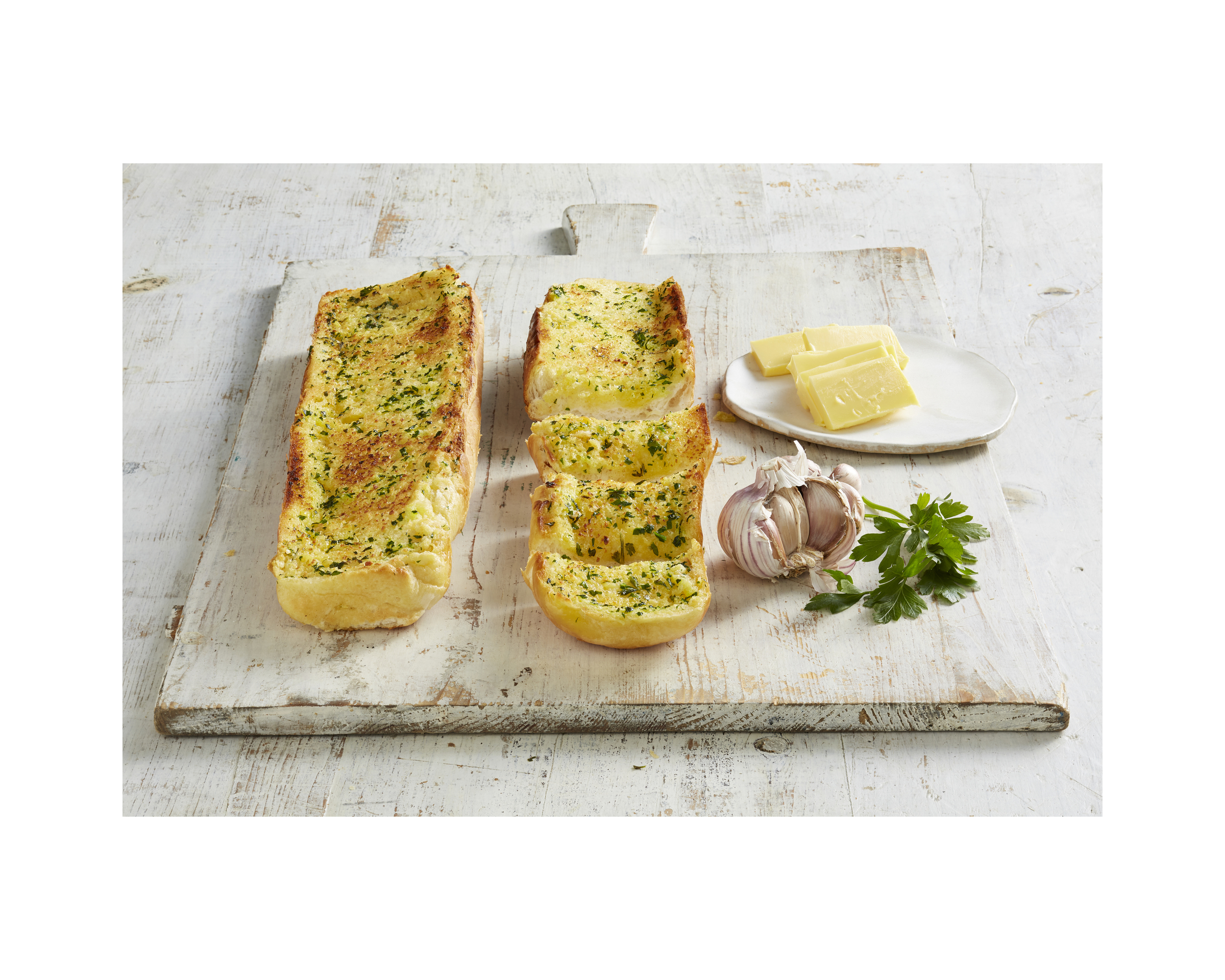 La Famiglia Food Service 7 Inch Garlic Bread 24 Units