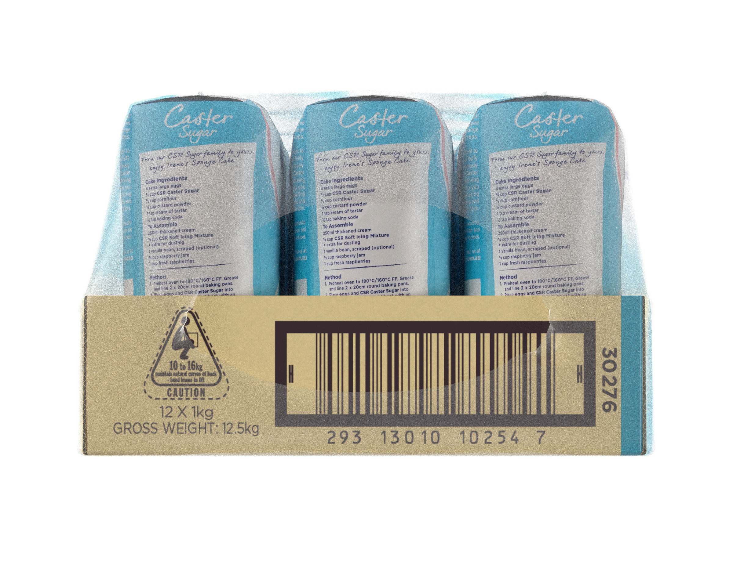 CSR Caster Sugar 12 x 1kg
