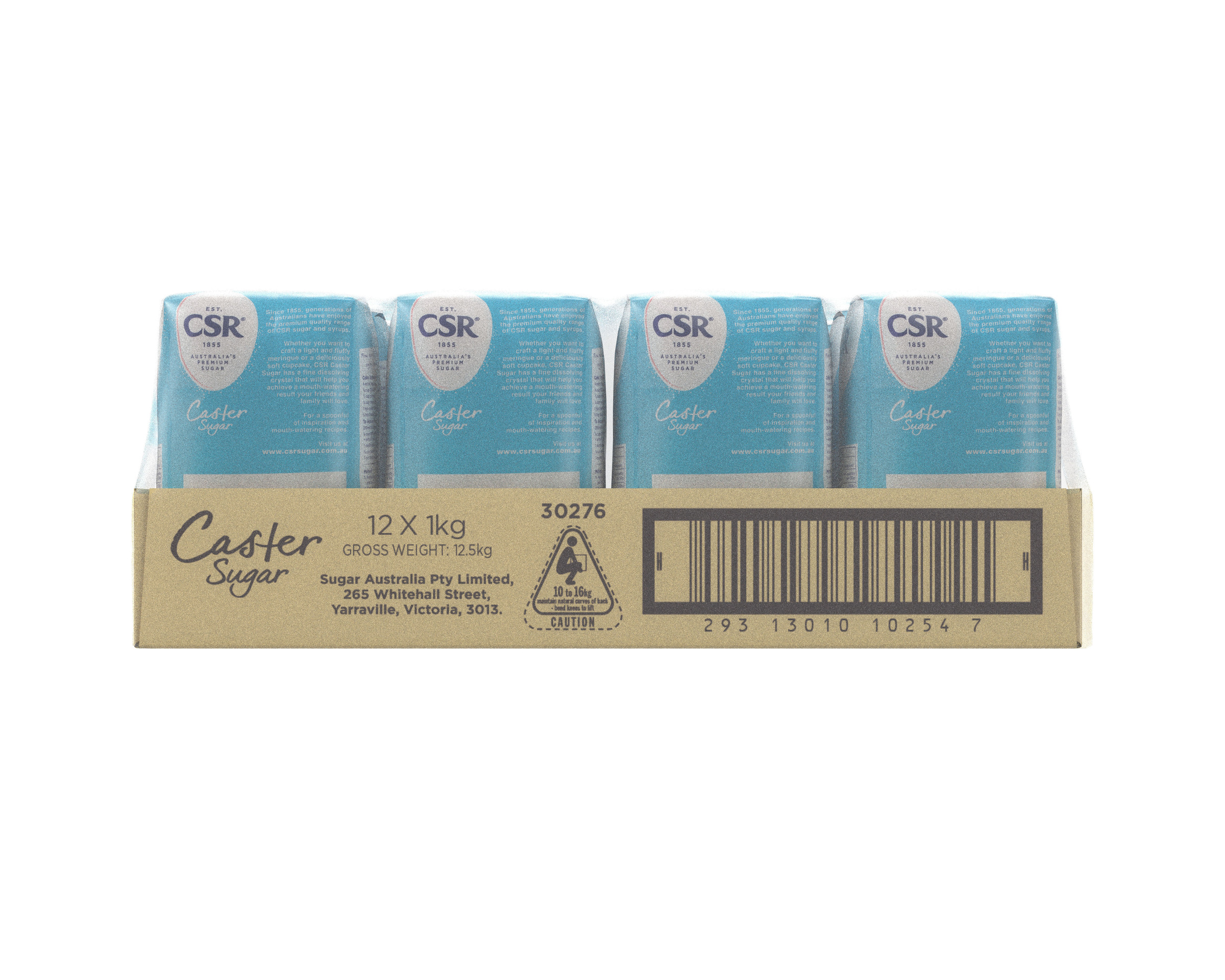 CSR Caster Sugar 12 x 1kg
