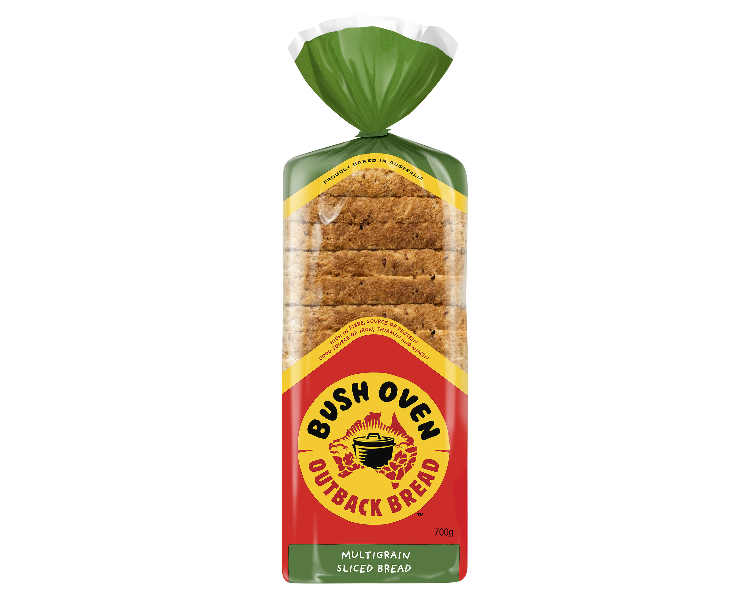 Bush Oven Sliced Bread Multigrain 700 g